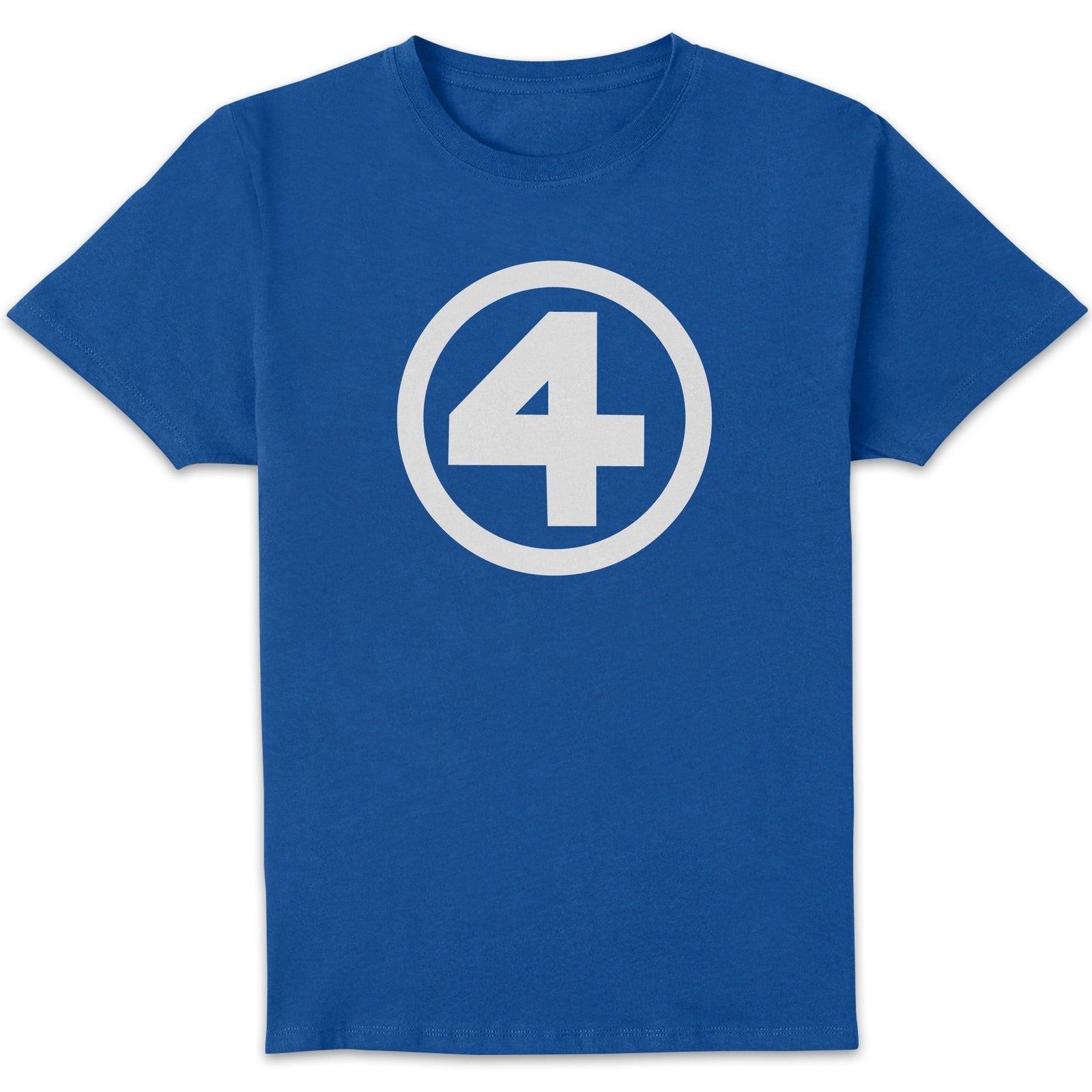 Marvel Fantastic Four Classic Symbol Unisex T-Shirt - Blue - XL