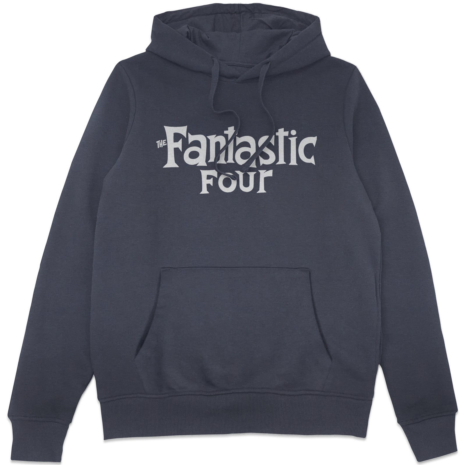 Marvel Fantastic Four Classic Logo Hoodie - Navy - XXL