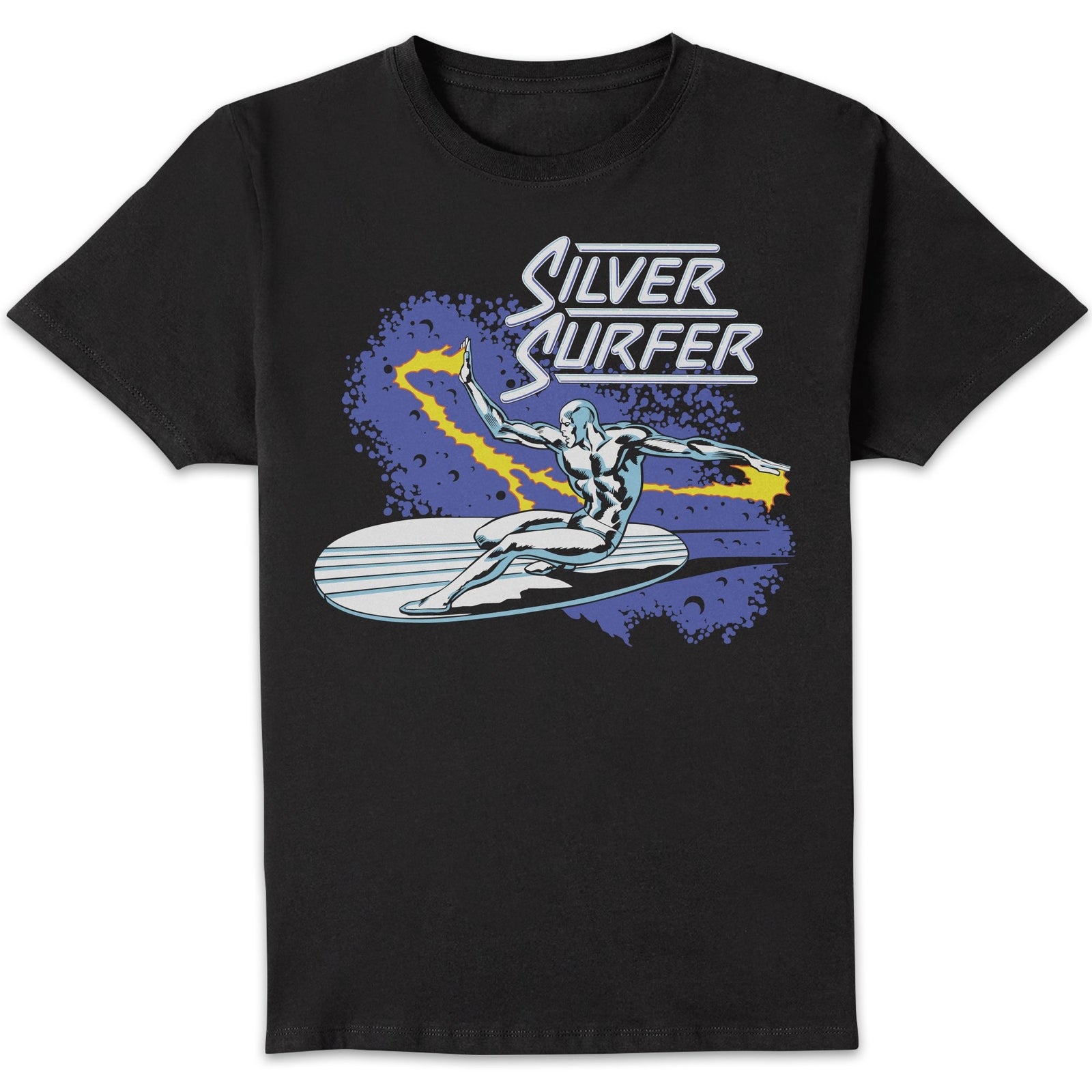 Marvel Fantastic Four Silver Surfer Unisex T-Shirt - Black - XXL