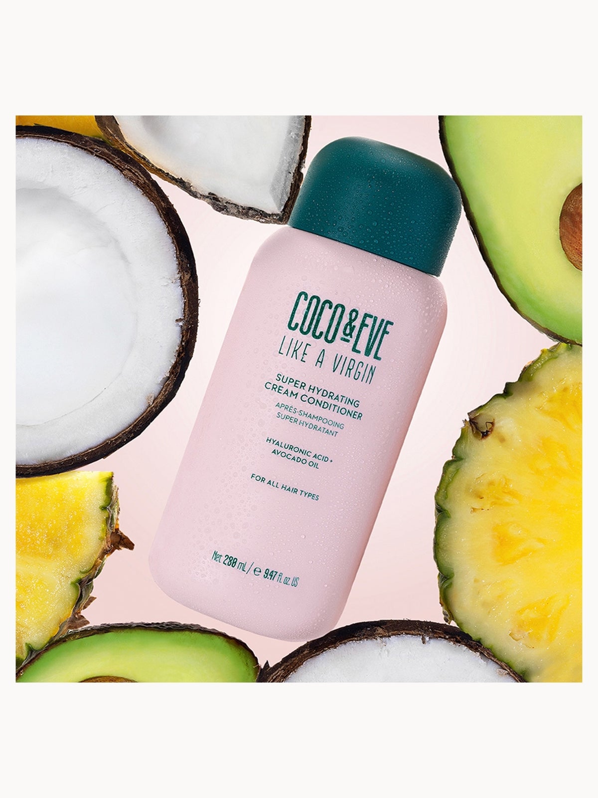 Coco & Eve Like A Virgin Shampoo & Conditioner and Frizz-Fix and Pro Shine Mist Bundle 4