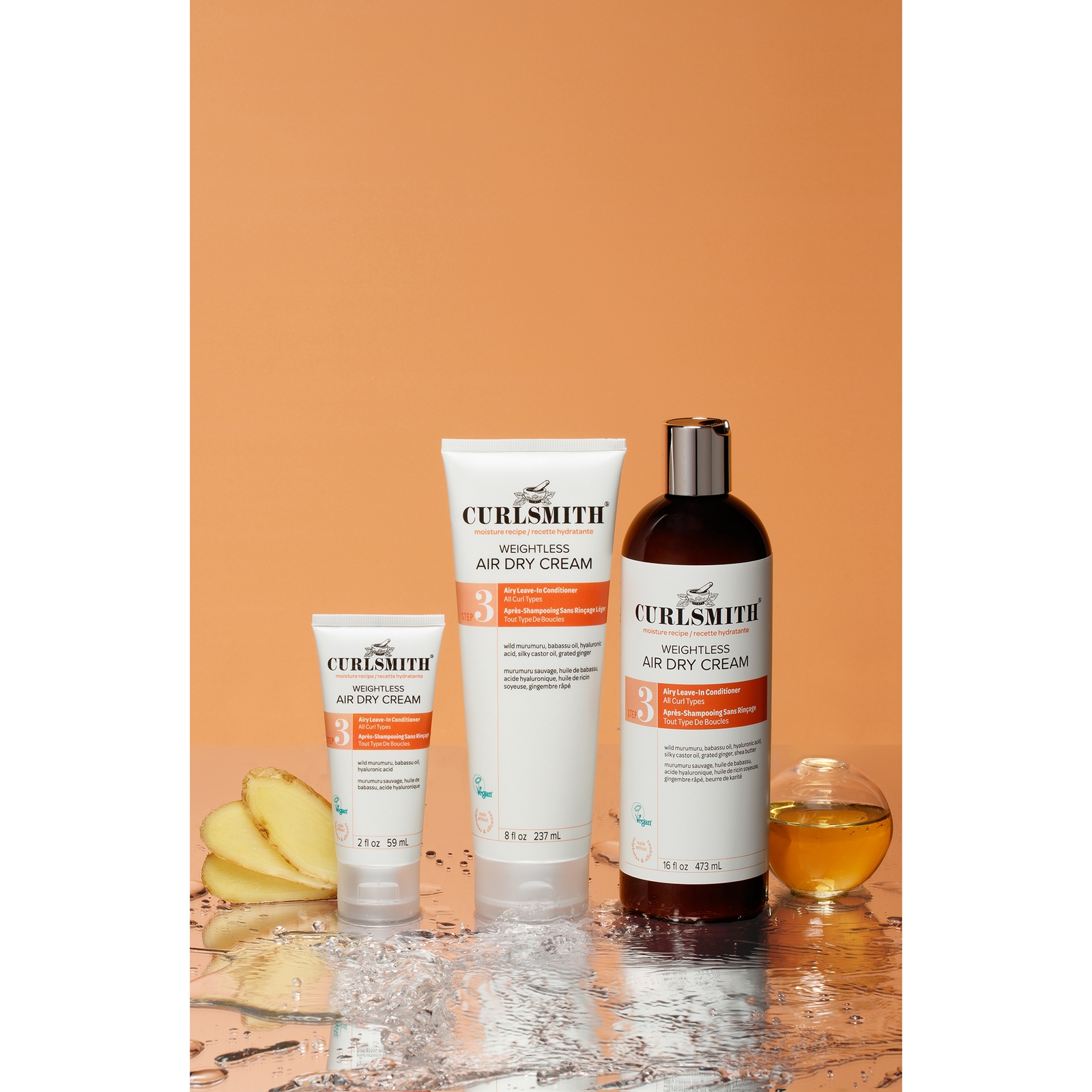 Thumbnail - Curlsmith Weightless Air Dry Cream Trial Size 59ml