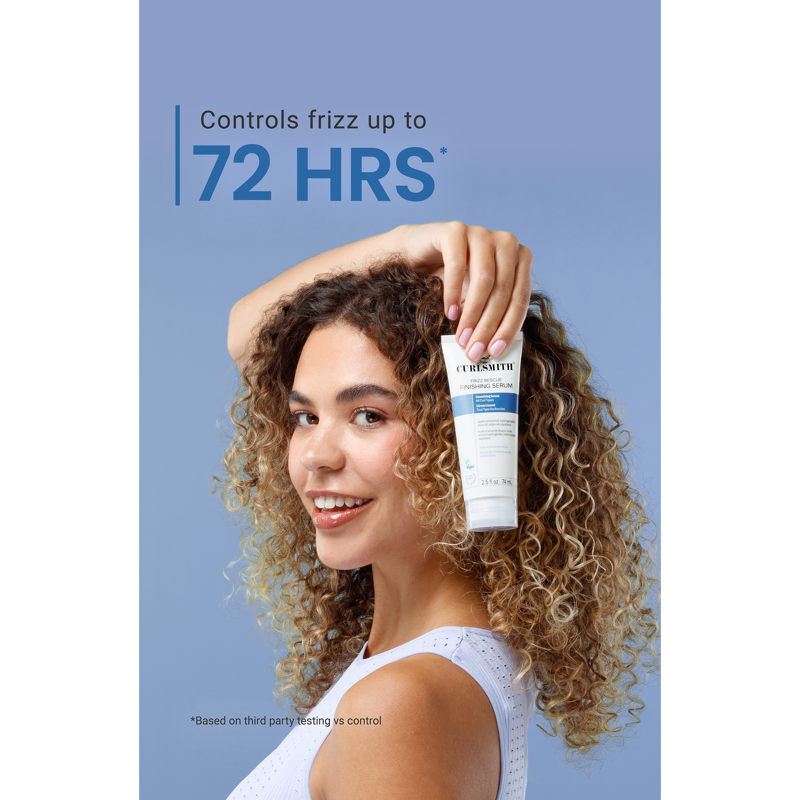 Thumbnail - Curlsmith Frizz Rescue Finishing Serum 74ml