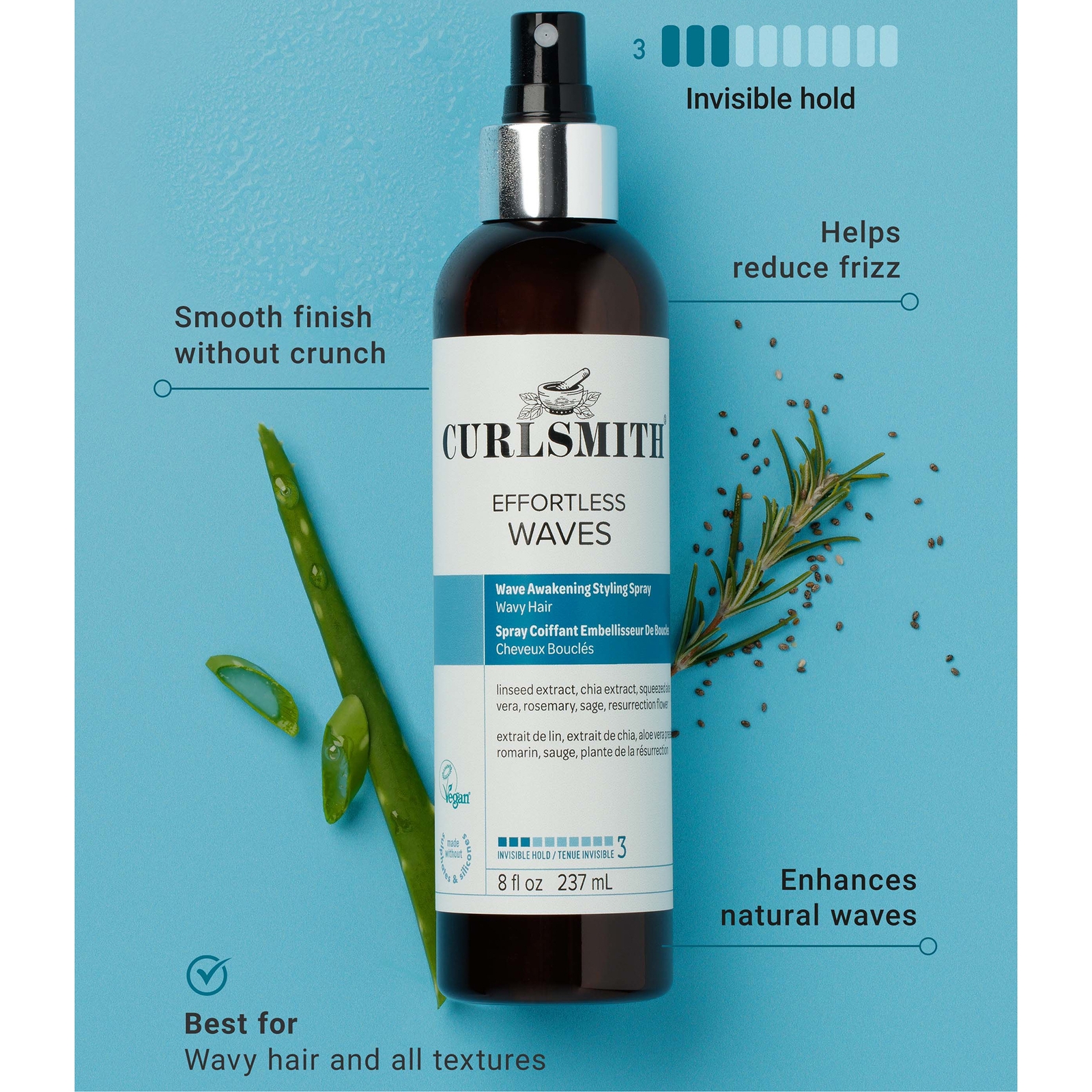 Thumbnail - Curlsmith Effortless Waves Trial Size 59ml