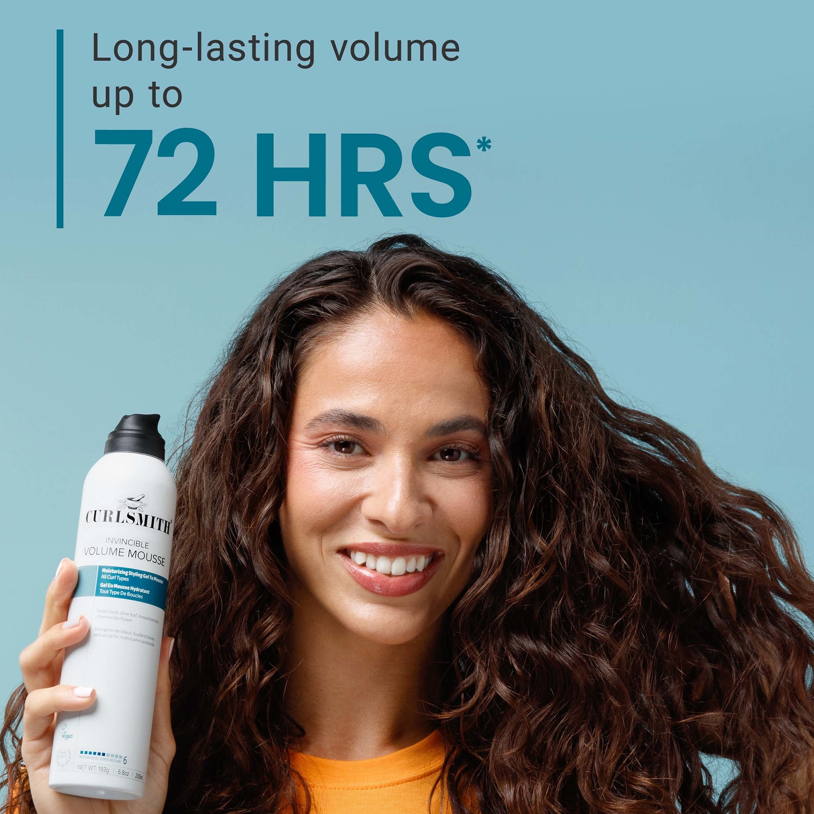 Thumbnail - Curlsmith Invincible Volume Mousse 200ml