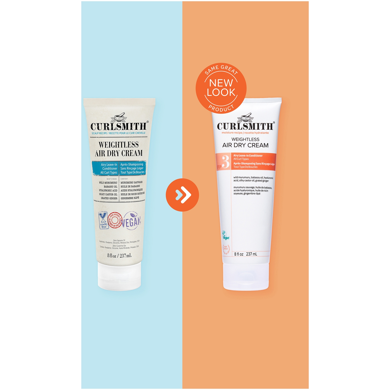 Thumbnail - Curlsmith Weightless Air Dry Cream Jumbo Size 437ml