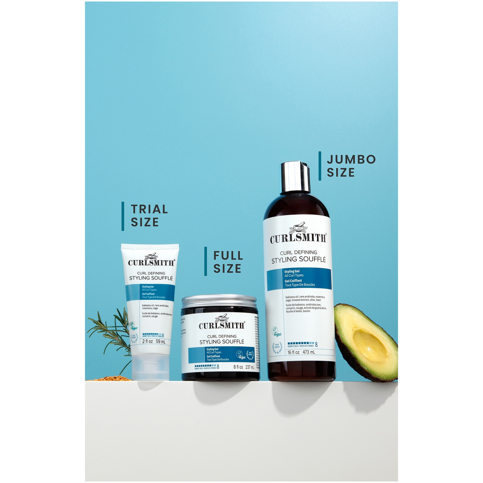 Thumbnail - Curlsmith Curl Defining Styling Souffle Trial Size 59ml