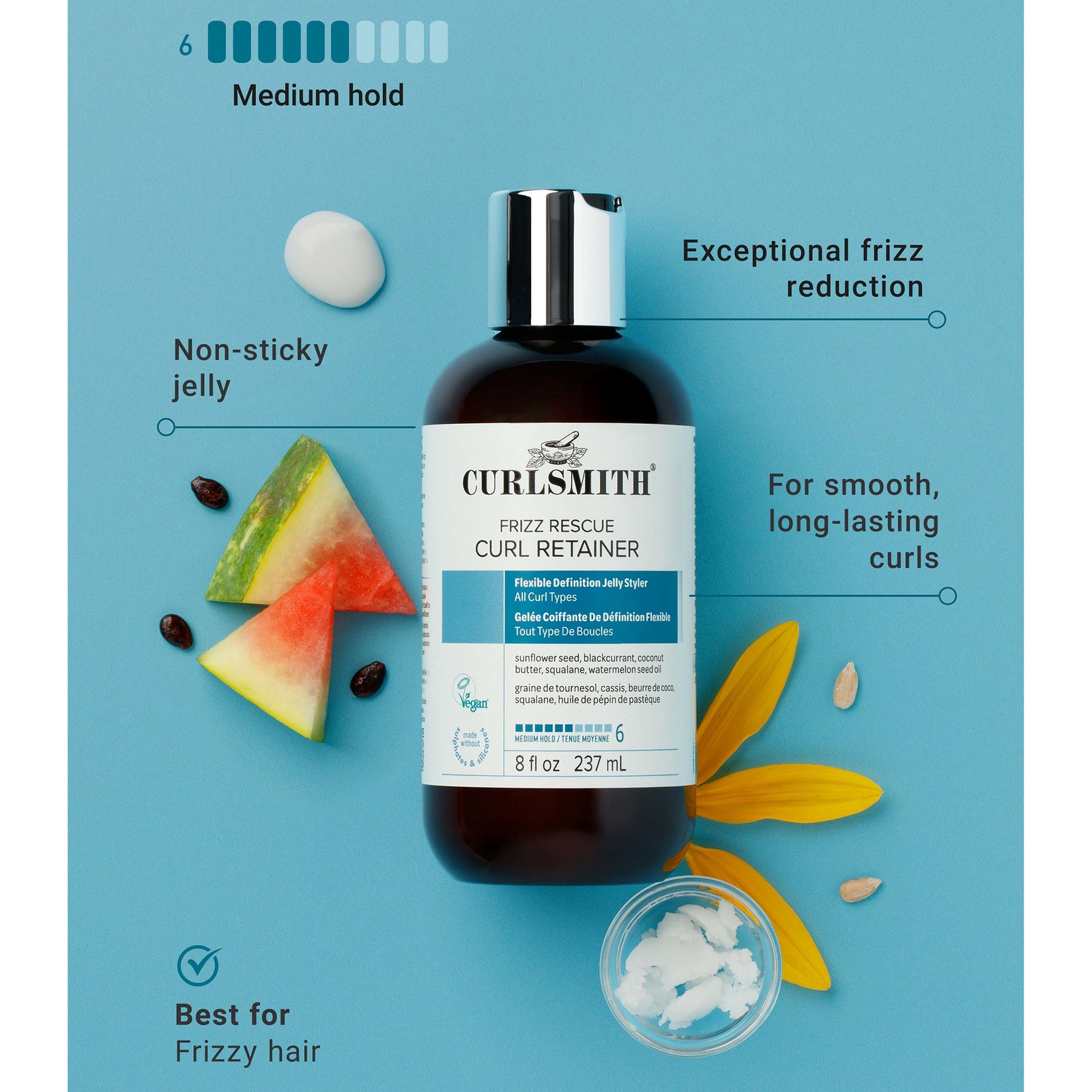 Thumbnail - Curlsmith Frizz Rescue Curl Retainer 237ml