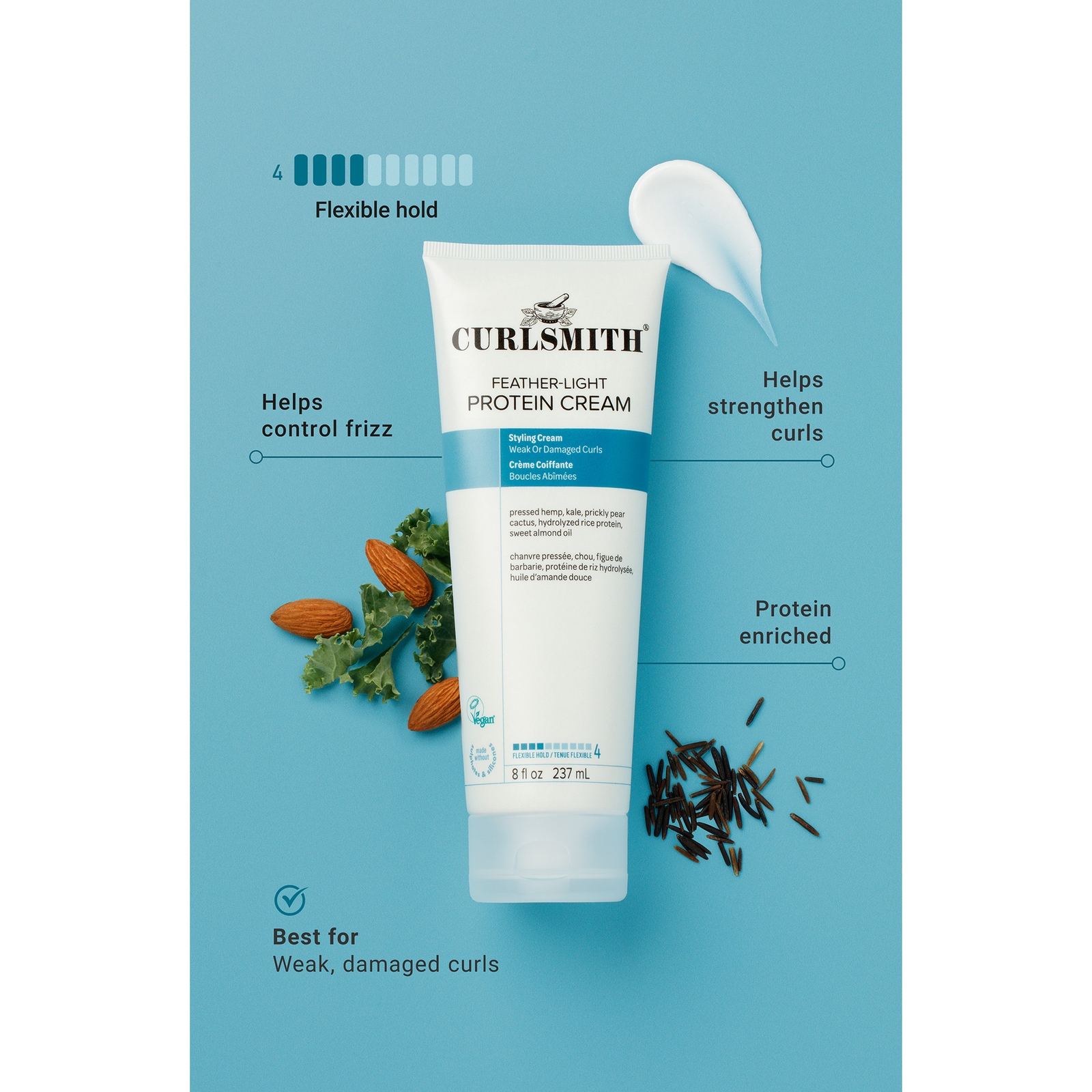 Thumbnail - Curlsmith Feather-Light Protein Cream 237ml
