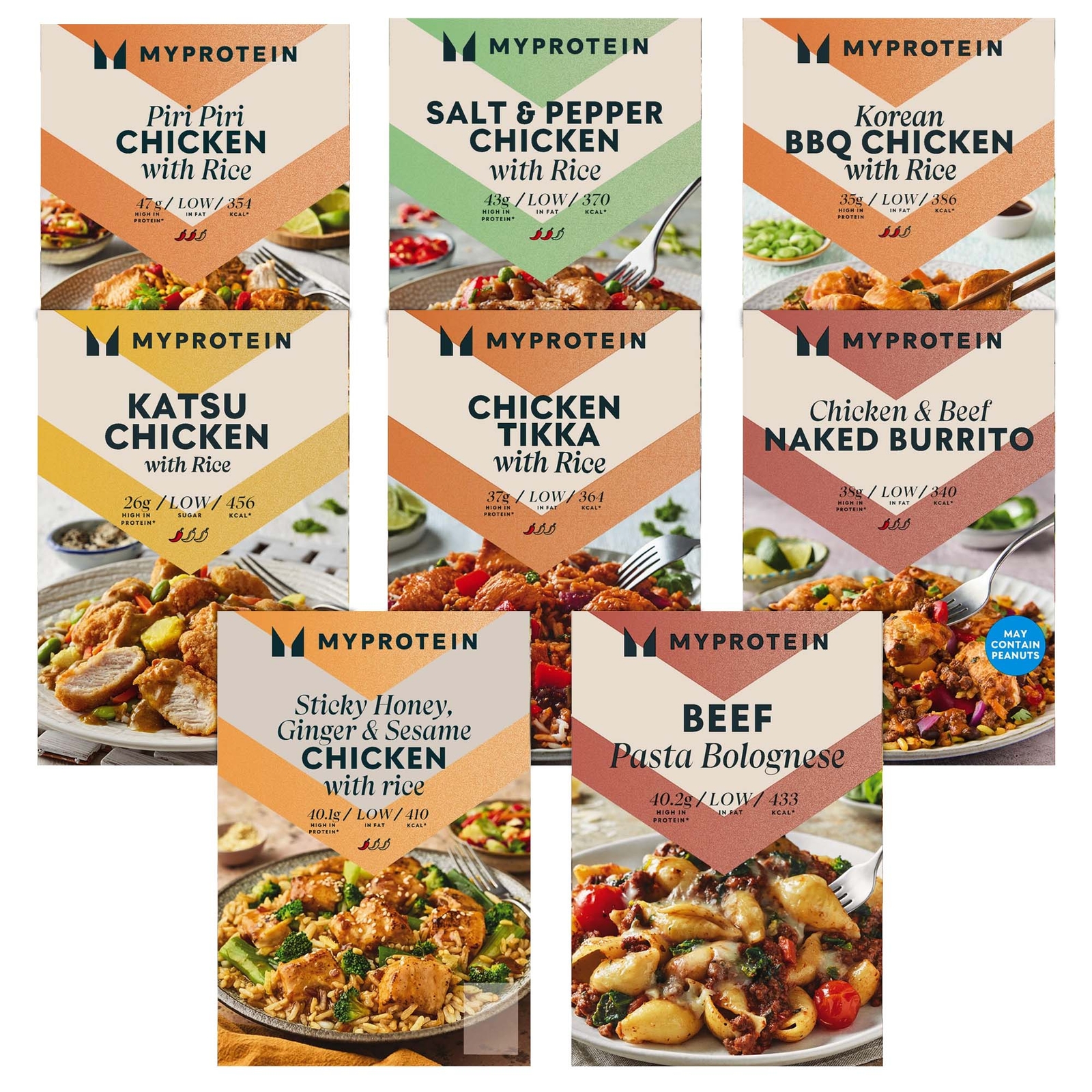 Myprotein UK MyProtein Iceland x Myprotein Lunch Bundle (7x350g Meals)