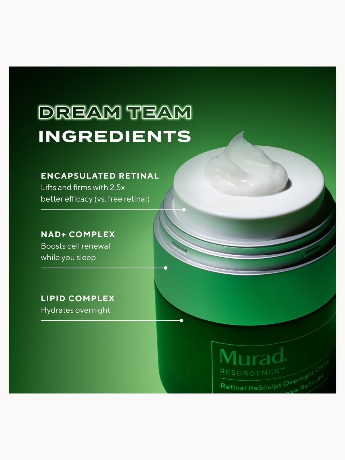 Murad Retinal ReSculpt Overnight Cream 50ml 4
