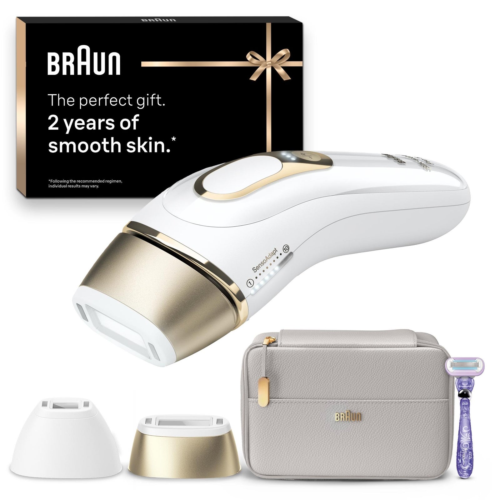 Women's Gold Braun Ipl Silk-Expert Pro 5 Pl5138 Gift Pack