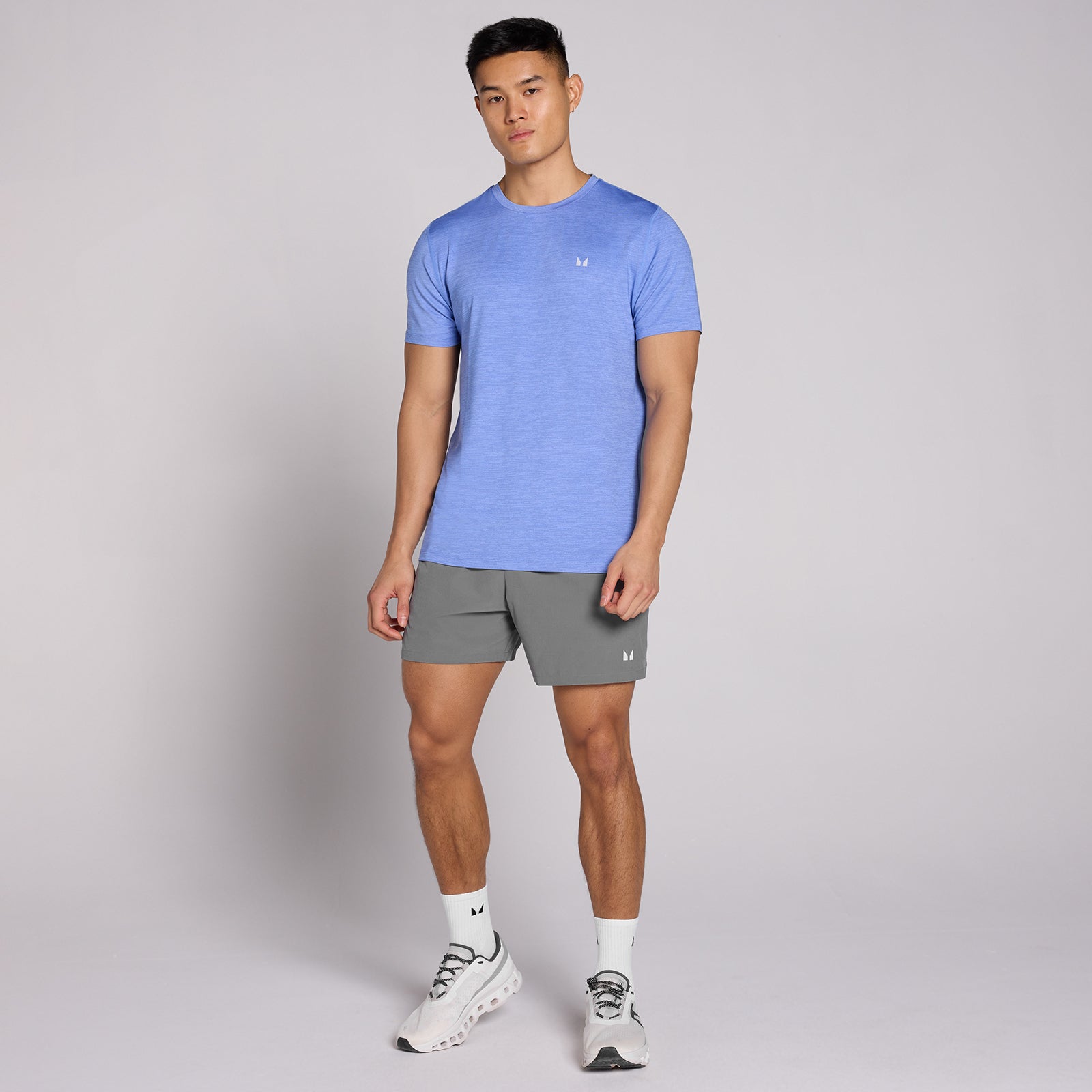 MP Herren Active Training 5 Shorts mit Taschen – Stahlgrau - XXXL — Bild 4