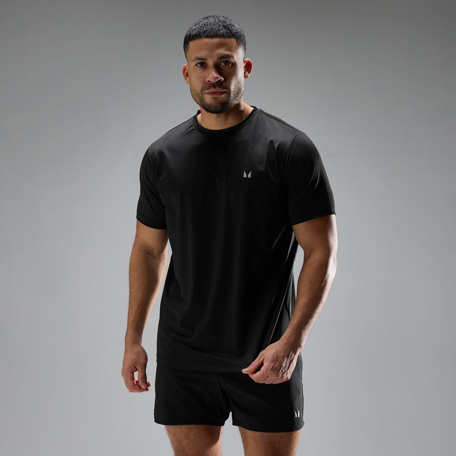 T-shirt a rete MP uomo Velocity Ultra - Nero - M