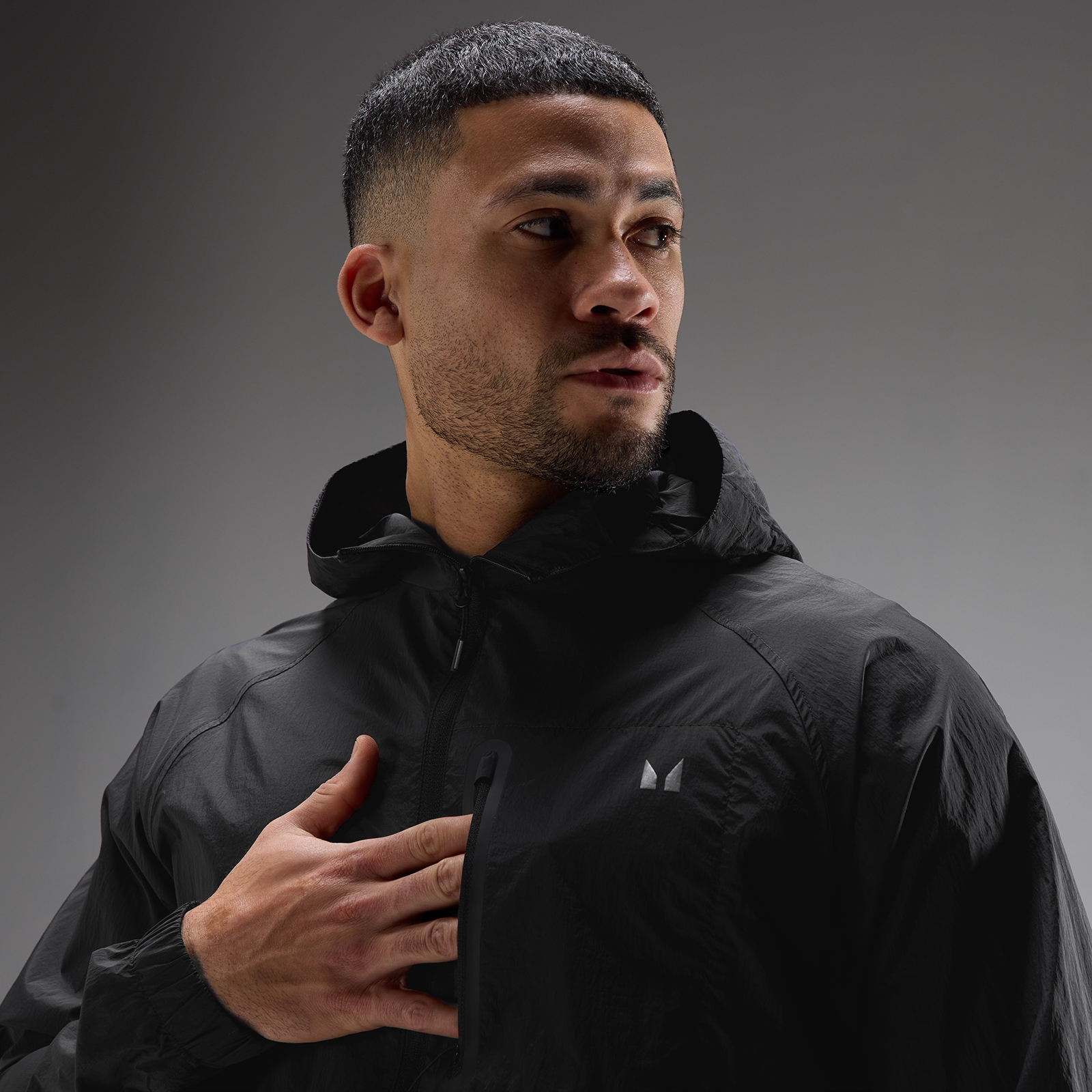 Thumbnail - MP Herren Velocity Ultra Lightweight Packable Jacket - Schwarz - XXL