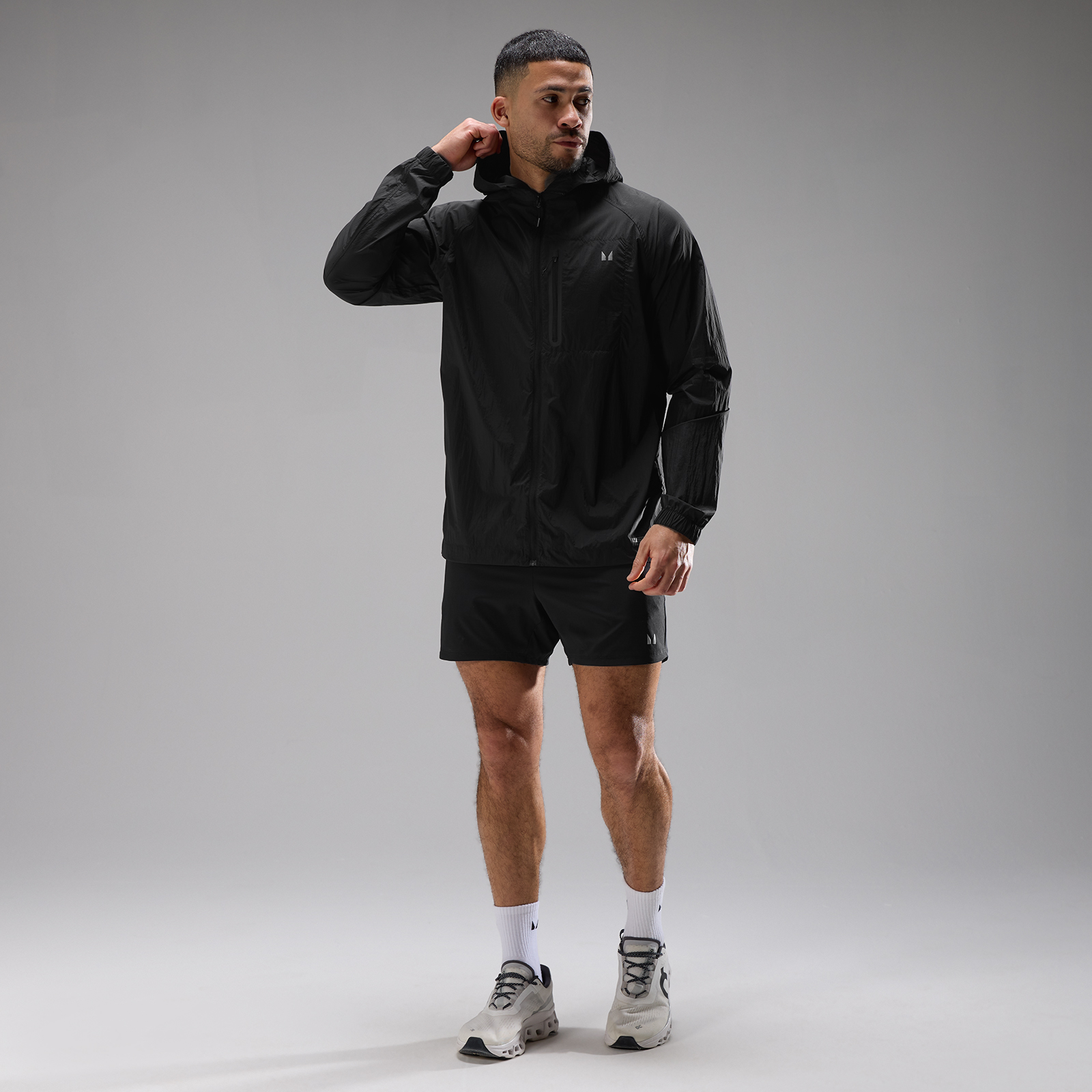 Thumbnail - MP Herren Velocity Ultra Lightweight Packable Jacket - Schwarz - XXL