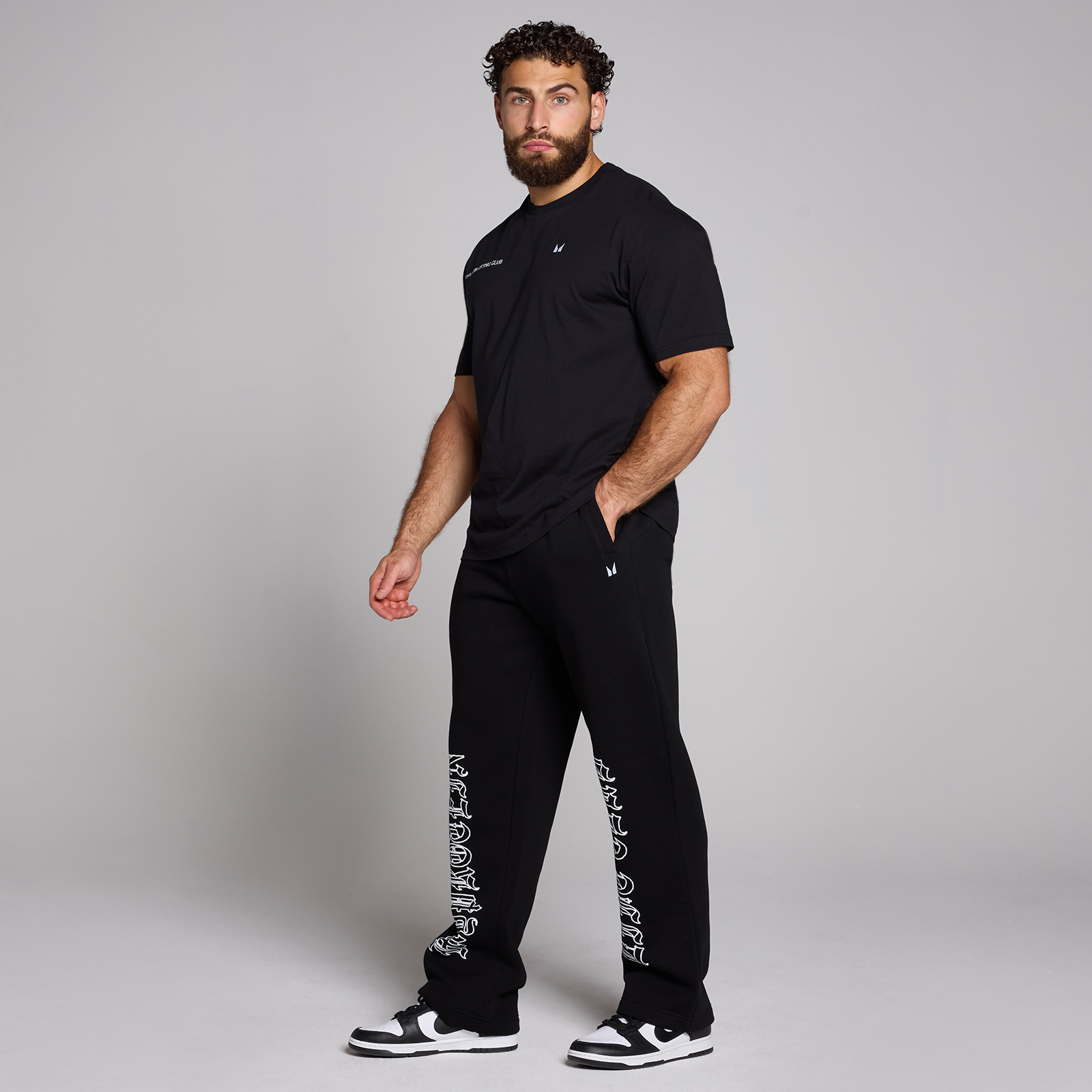 5059883510866 - MP Mens Origin Lift Club Oversized Graphic T-Shirt - Black - S 5059883510866 - MP Mens Origin Lift Club Oversized Graphic T-Shirt - Black - S