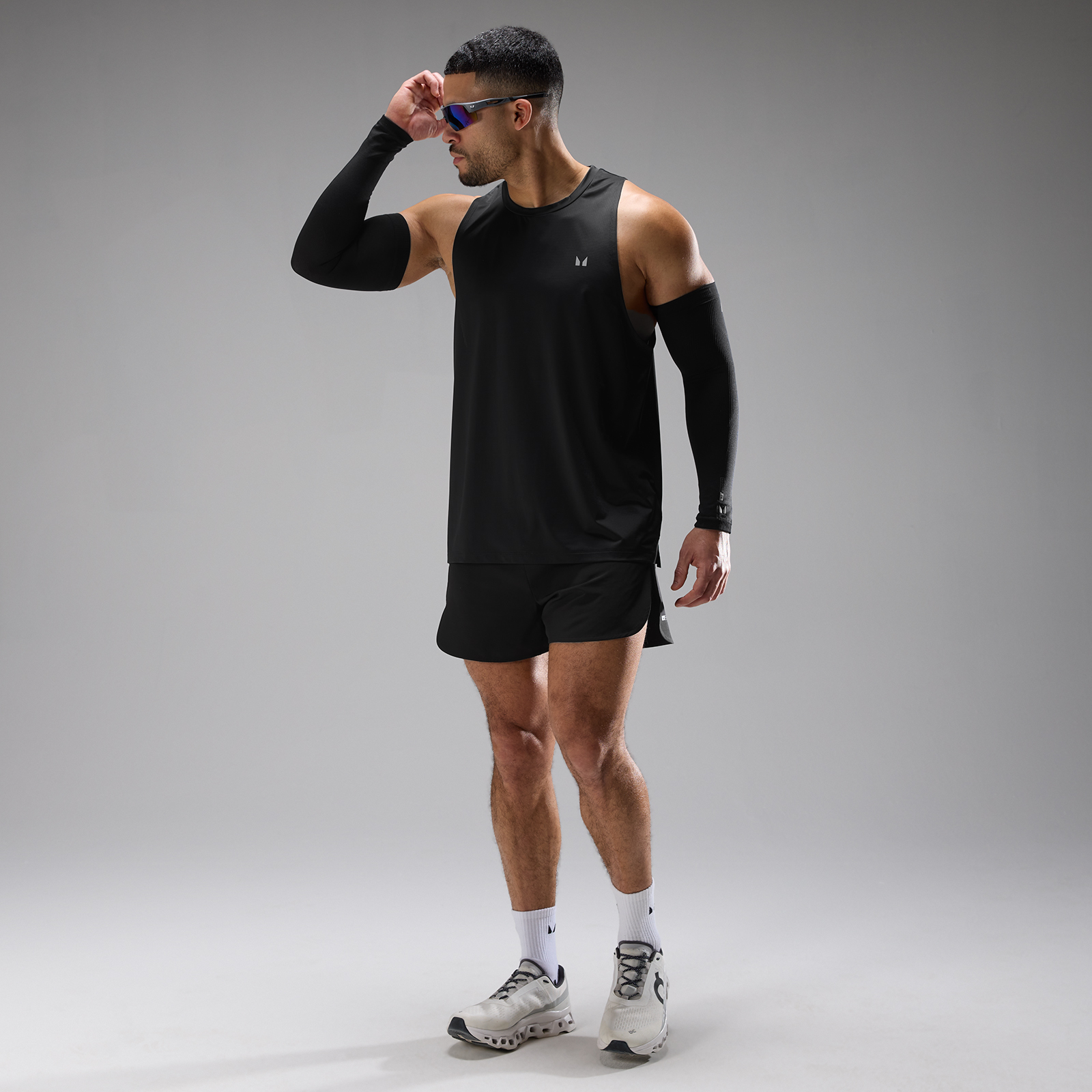 Thumbnail - MP Herren Velocity Ultra 3 Shorts - Schwarz - XS