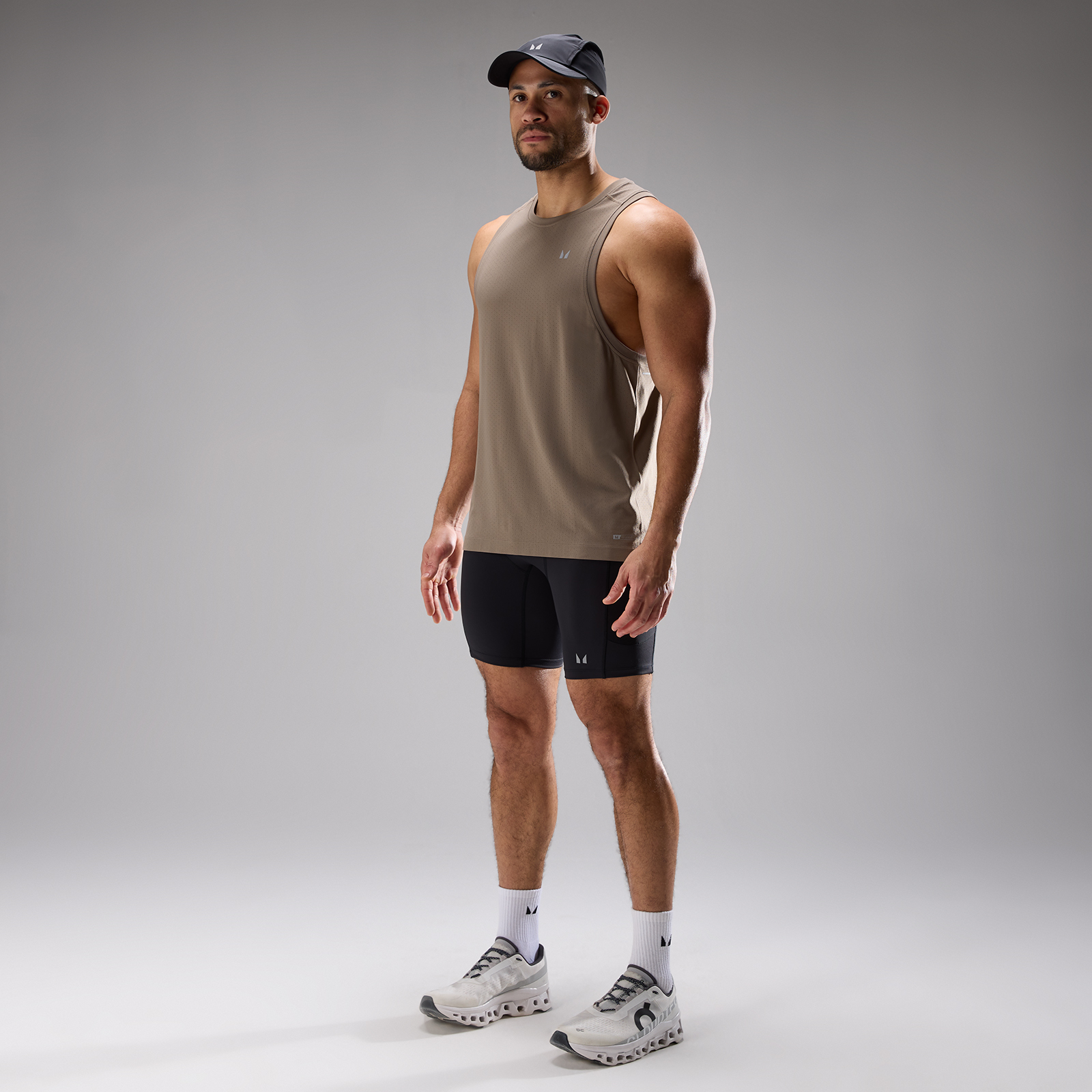 Thumbnail - MP Herren Velocity Ultra Nahtlos Singlet - Falcon - L