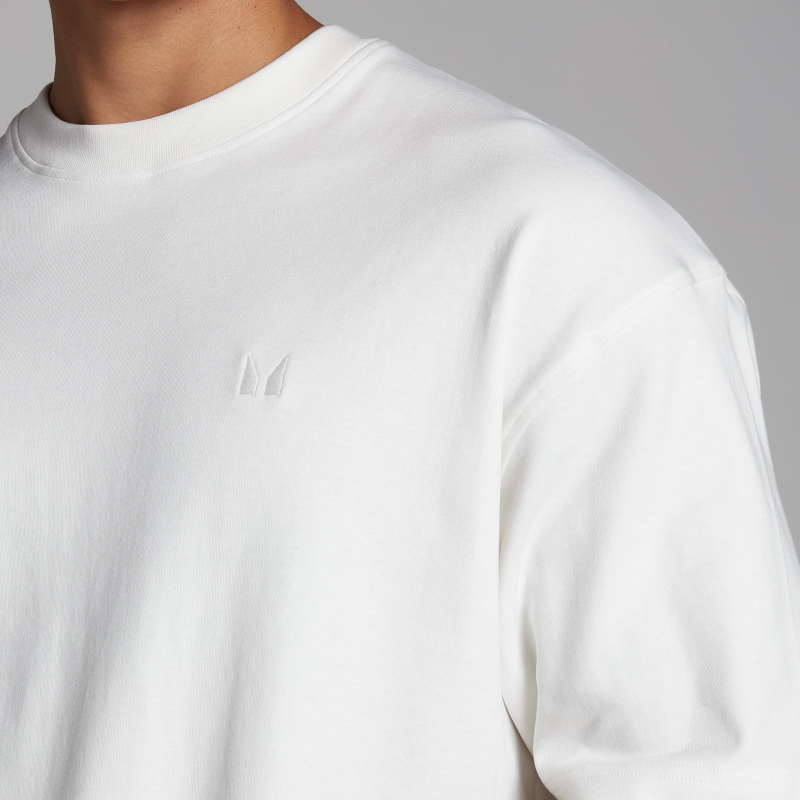 Thumbnail - MP Herren Oversized Baumwoll-T-Shirt - Weiß - XL