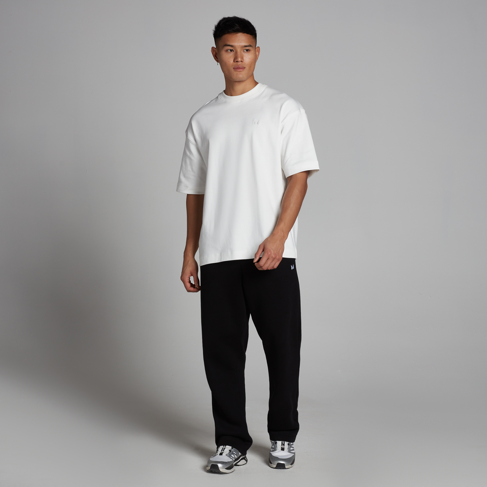 Thumbnail - MP Herren Oversized Baumwoll-T-Shirt - Weiß - XL