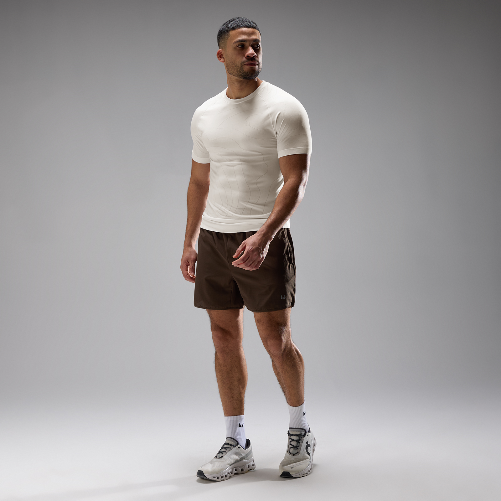 5059883506838 - MP Herren Velocity Ultra Muscle Fit Nahtlos T-Shirt - Cremeweiß - XL 5059883506838 - MP Herren Velocity Ultra Muscle Fit Nahtlos T-Shirt - Cremeweiß - XL