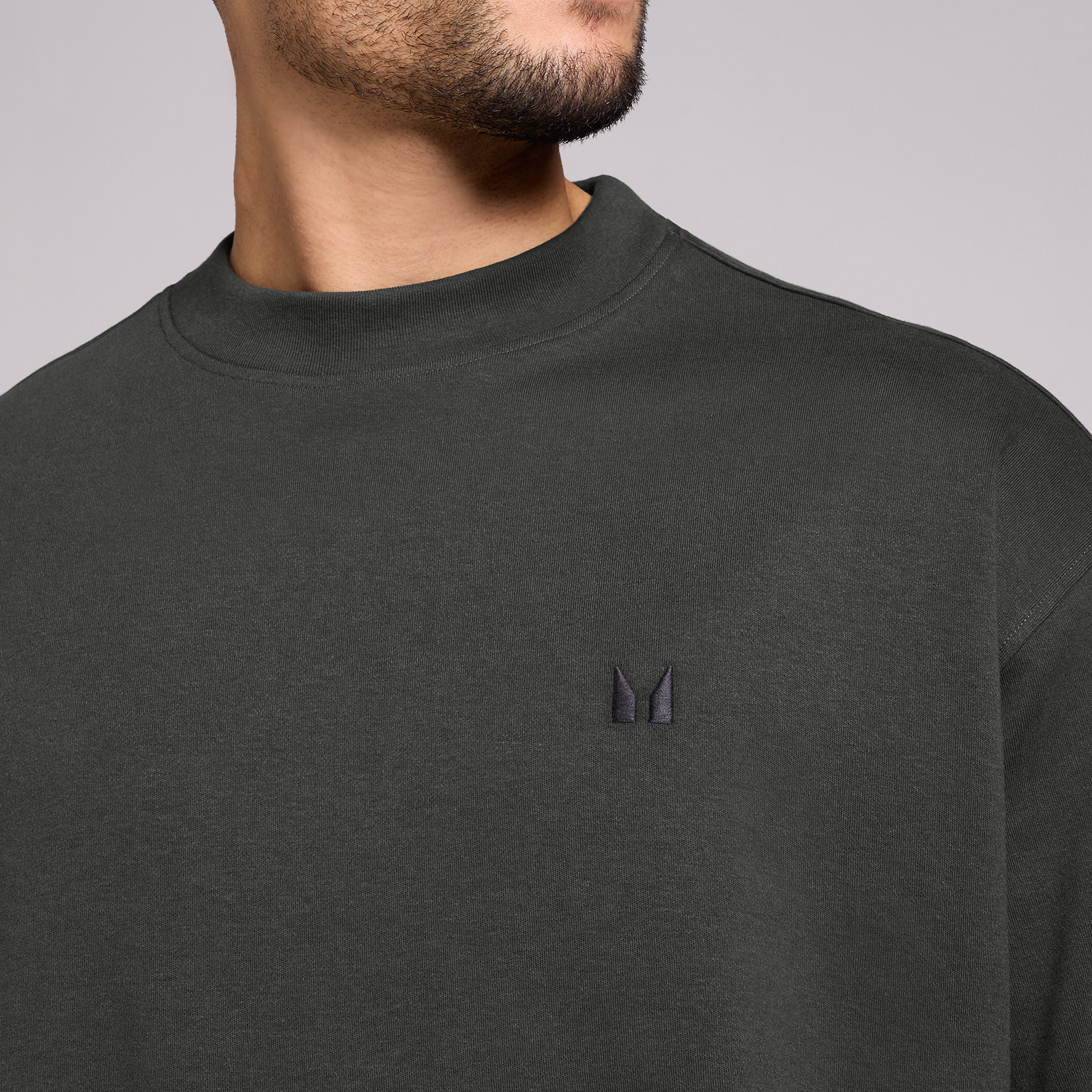 Thumbnail - MP Herren Oversized Cotton T-Shirt - Schwarz Verwaschen - S