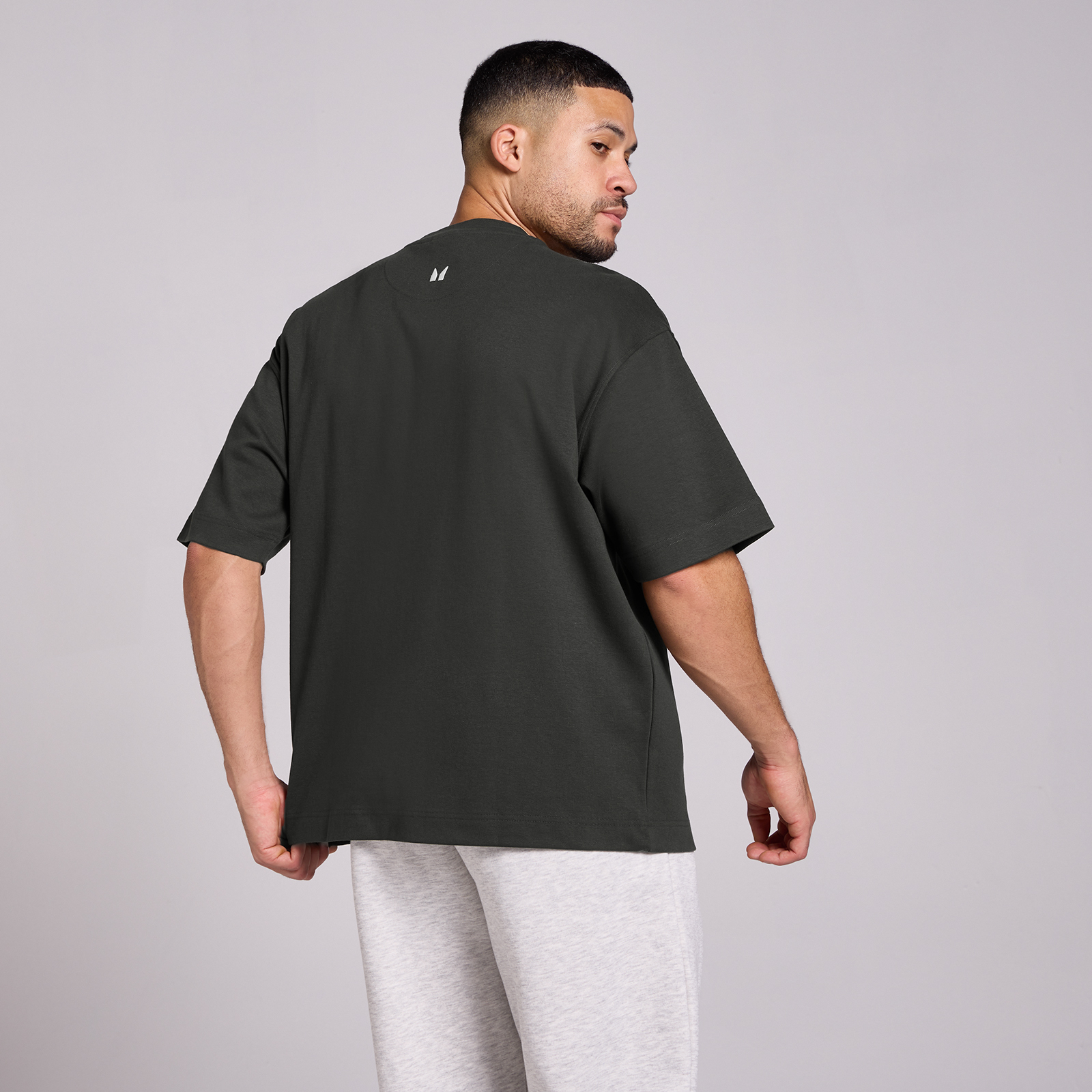 MP Herren Oversized Cotton T-Shirt - Schwarz Verwaschen - S