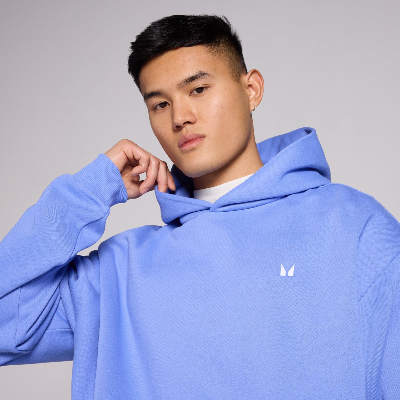 MP Herren Rest Day Oversized-Hoodie - Kornblumenblau - L — Bild 5