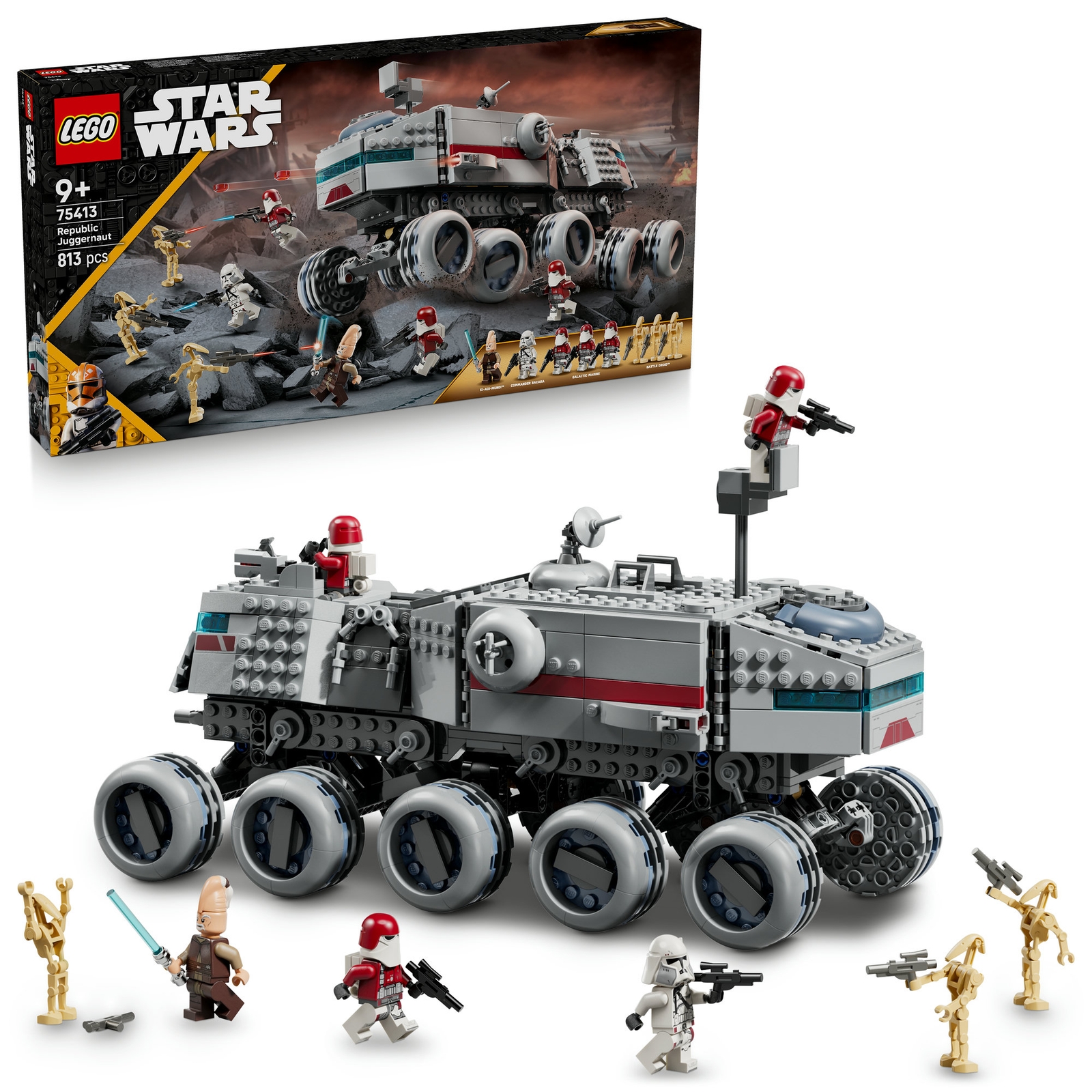 Image of LEGO Star Wars Republic Juggernaut Building Toy 75413