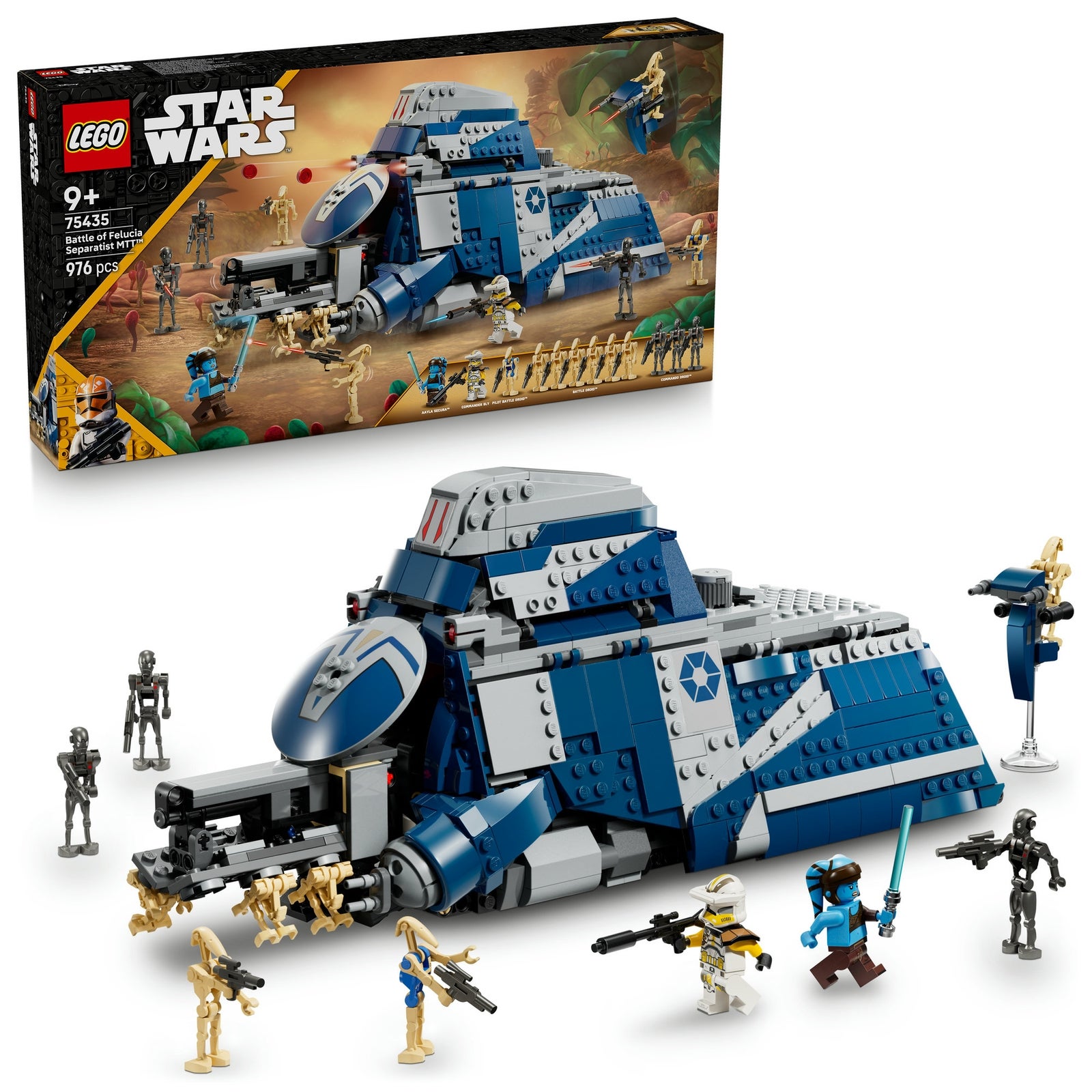 LEGO Star Wars Battle of Felucia Separatist MTT Set 75435
 