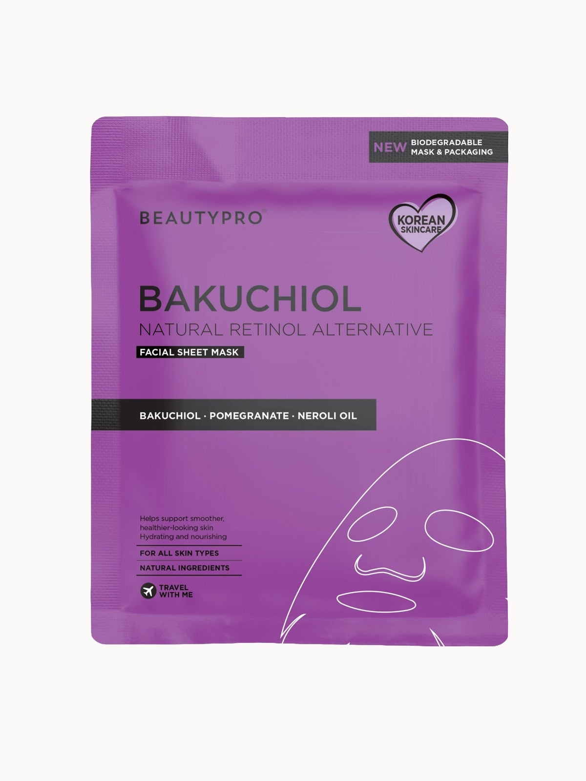 BEAUTYPRO Bakuchiol Face Mask 22ml