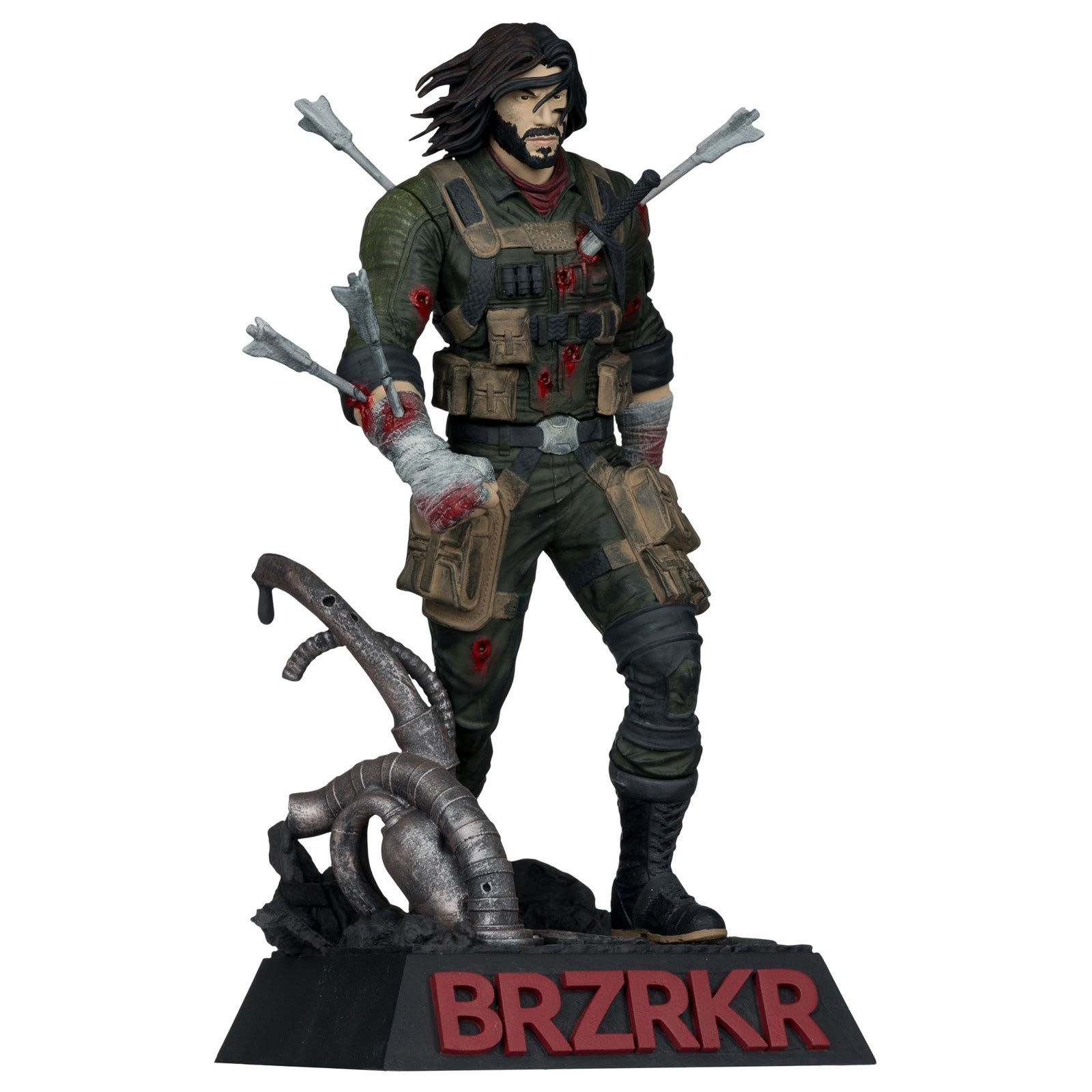 BRZRKR B 1:10th Scale Resin Statue Limited Edition McFarlane Toys