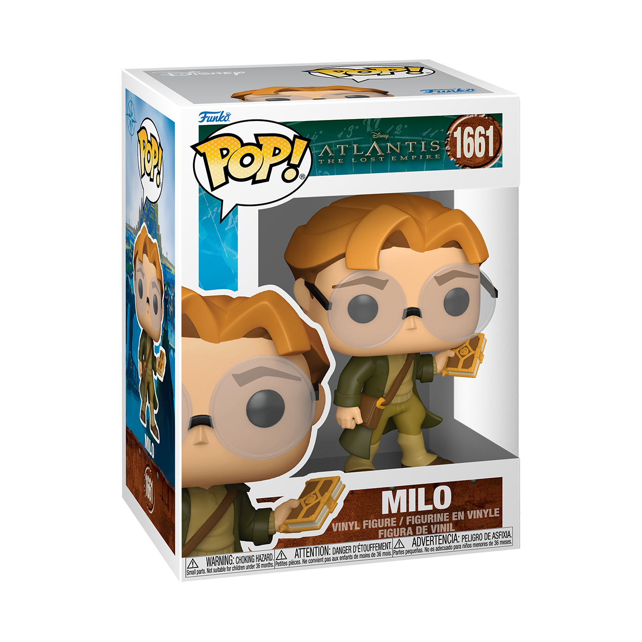 Image of Atlantis The Lost Empire Milo Funko Pop Vinyl
