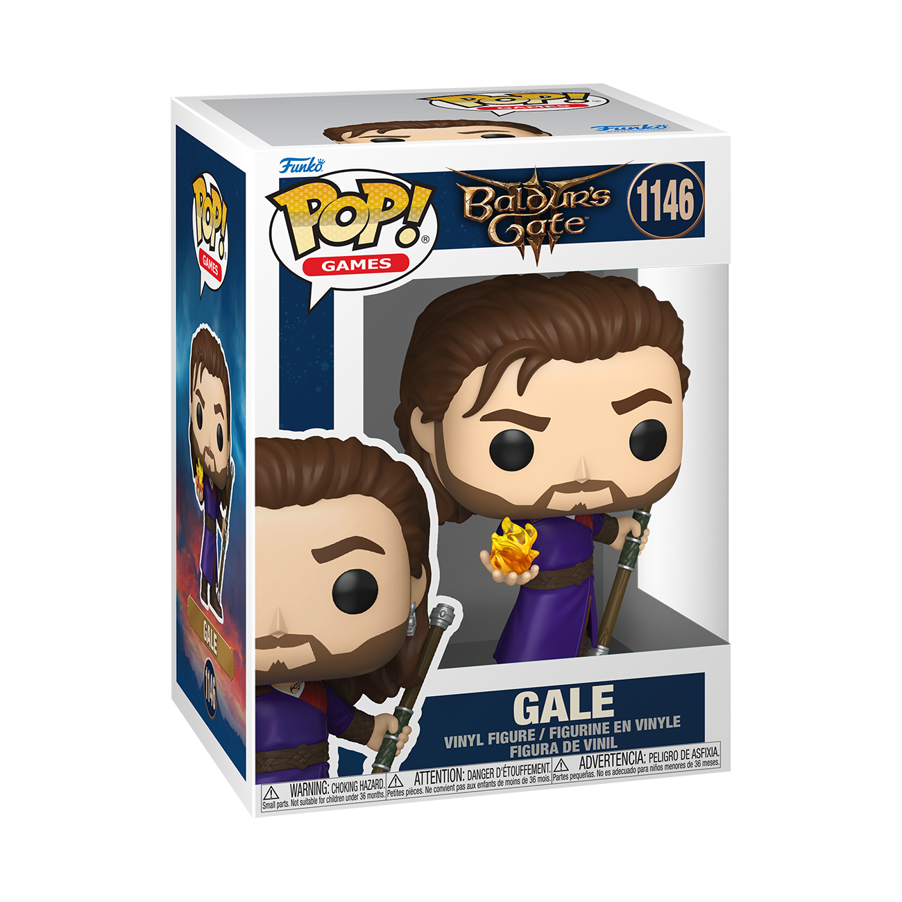 Image of Baldur's Gate 3 Gale Funko POP Vinyl