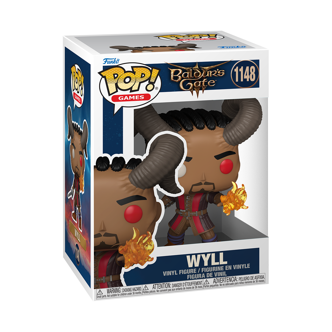 Image of Baldur's Gate 3 Wyll Funko POP Vinyl