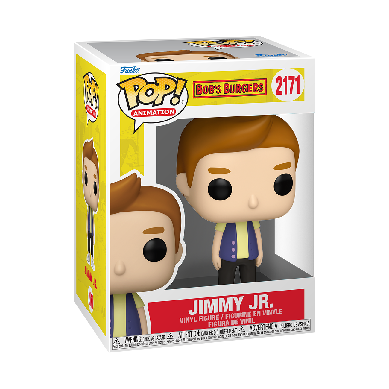 Image of Bob's Burgers Jimmy Jr. Funko POP Vinyl