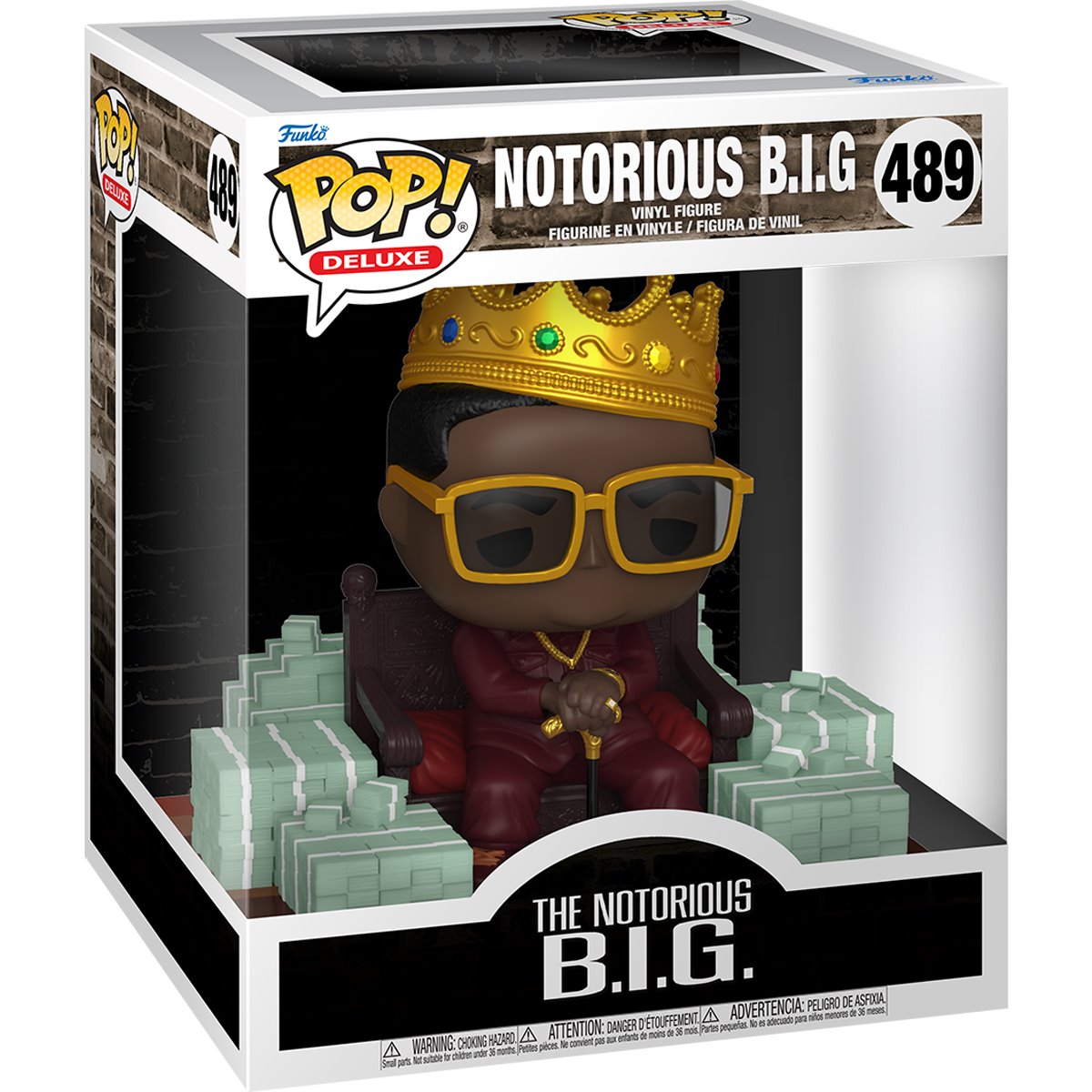 Image of Deluxe Notorious B.I.G Funko POP Vinyl