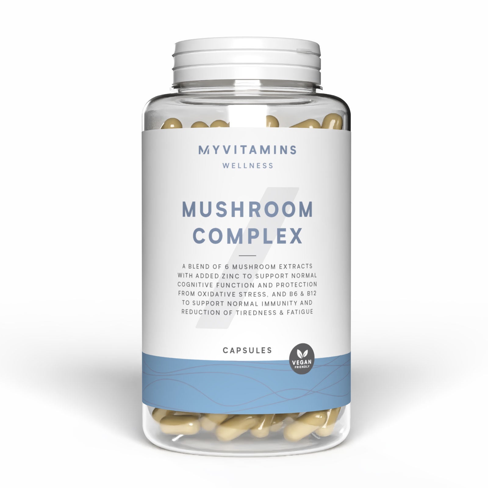 Myprotein UK Myvitamins 6 In 1 Mushroom Complex Capsules