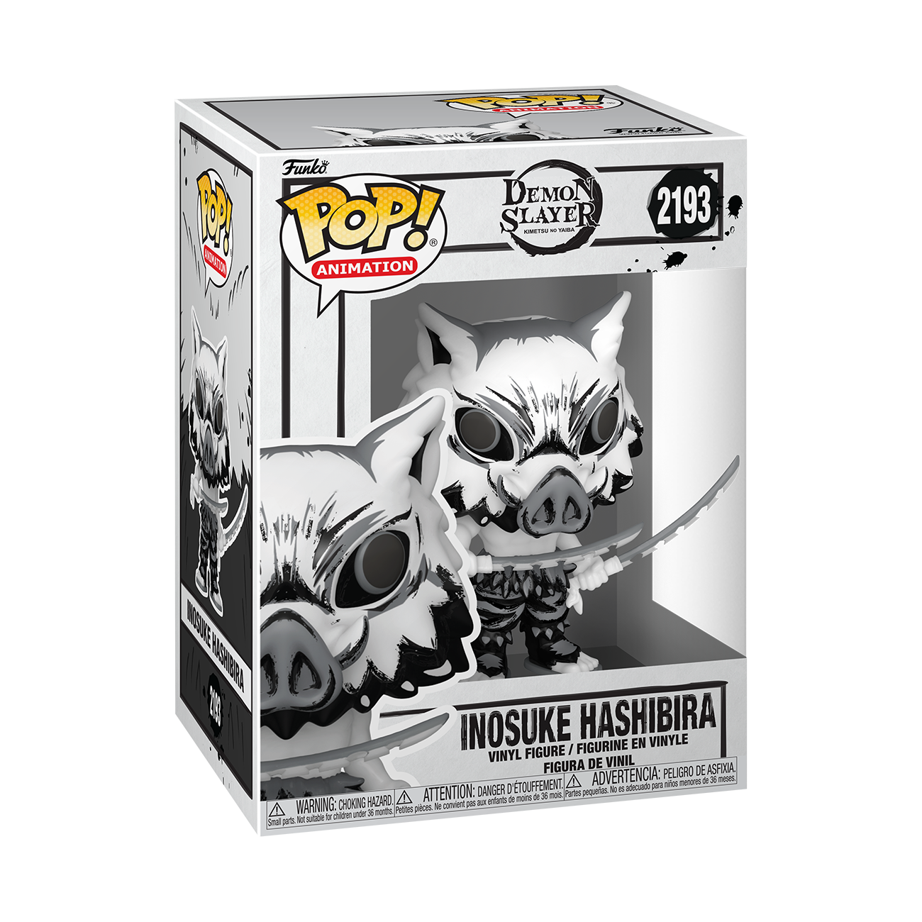 POP! Animation: Demon Slayer – Inosuke (Sumi-Ink) Funko POP! Vinyl