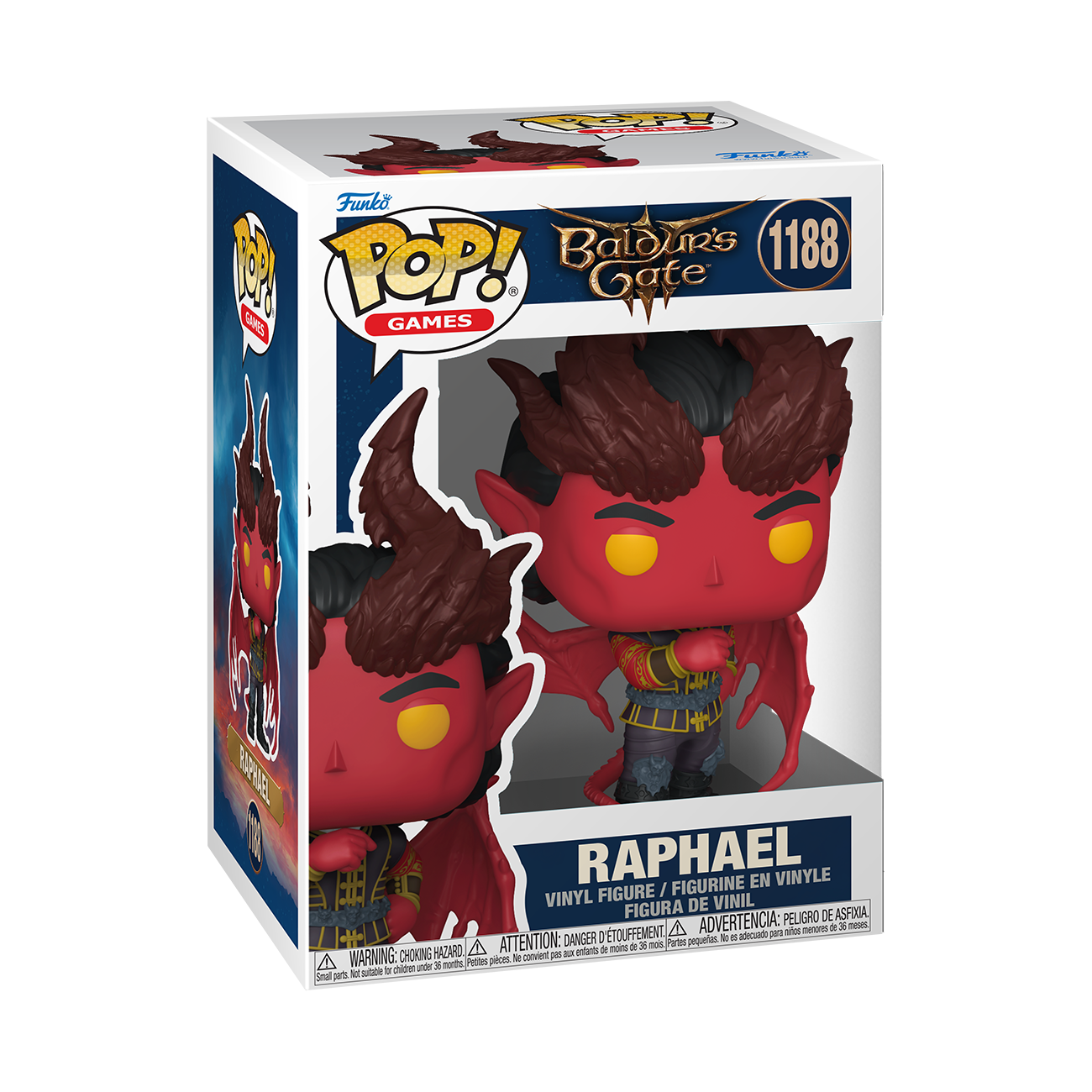 Baldurs Gate 3 Funko POP! Raphael Series 3 Vinyl Figure