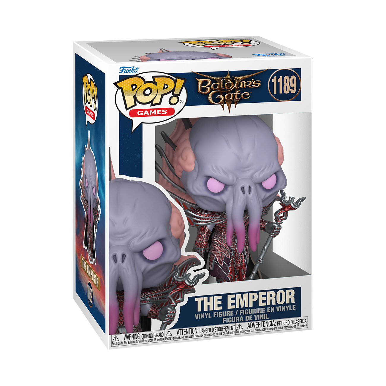 Baldurs Gate 3 Funko POP! The Emperor Series 3 Vinyl Figure