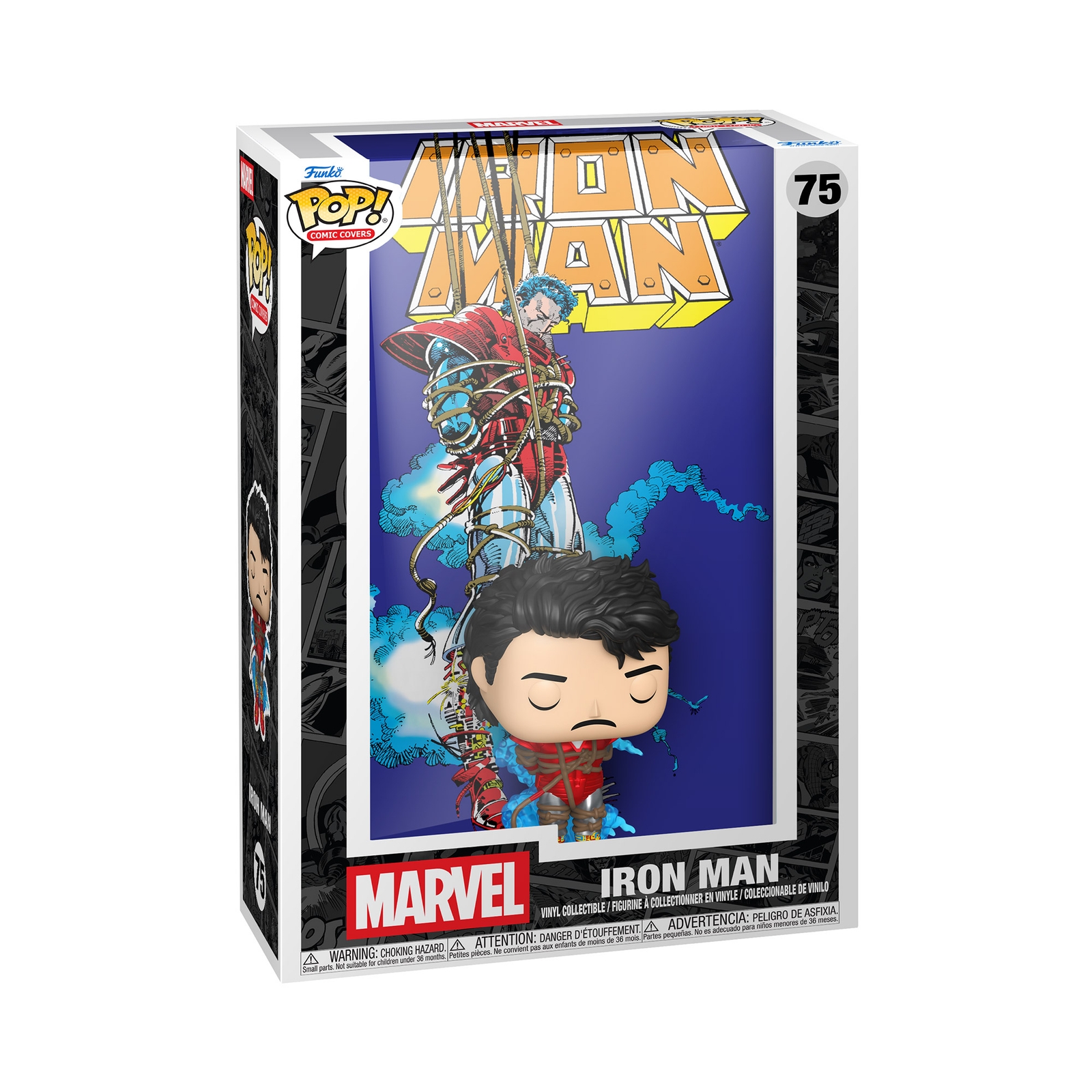 Image of POP Comic Cover Marvel Iron Man 68 Funko Pop Vinyl