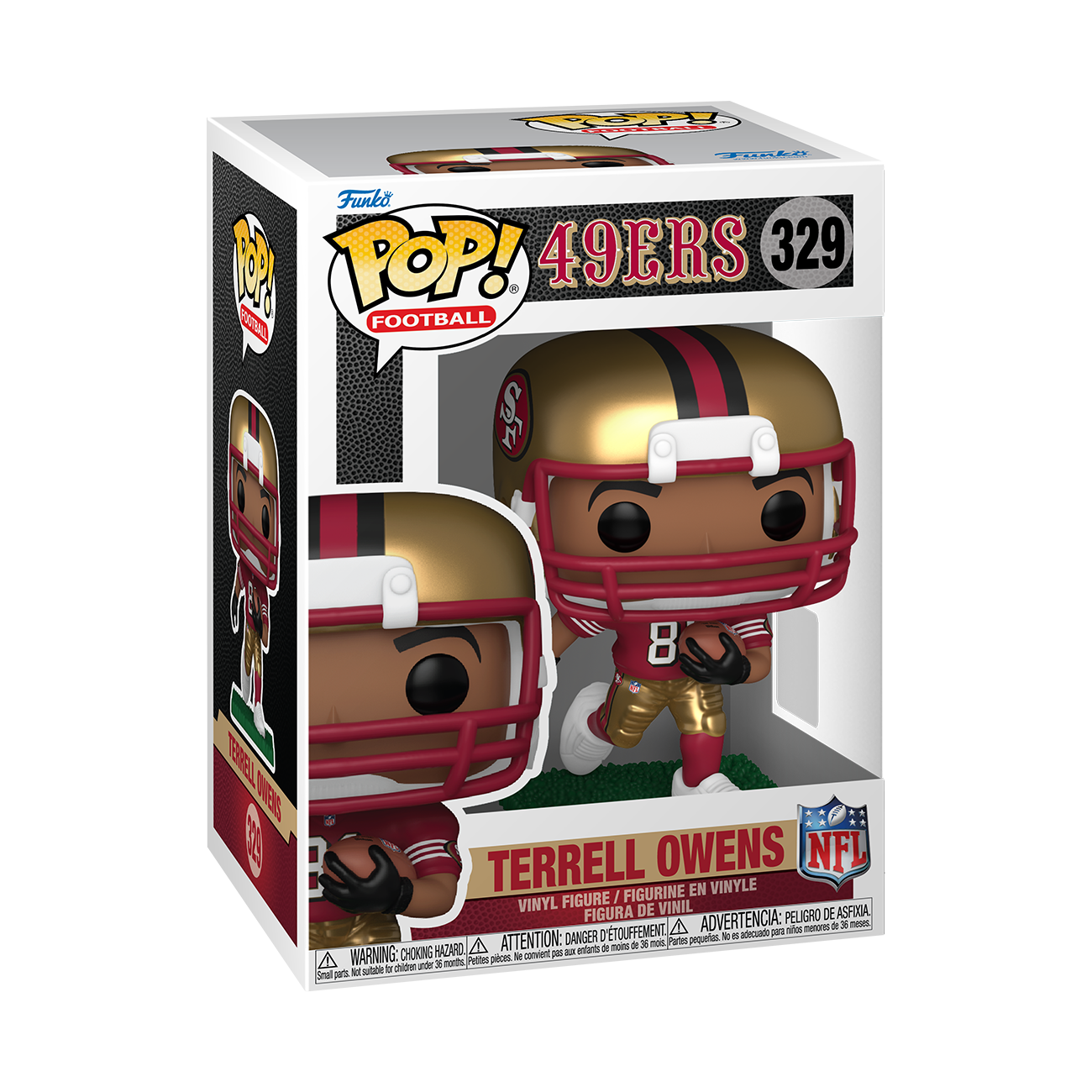 Image of NFL Legends Terrell Owens (49ers) Funko POP Vinyl
