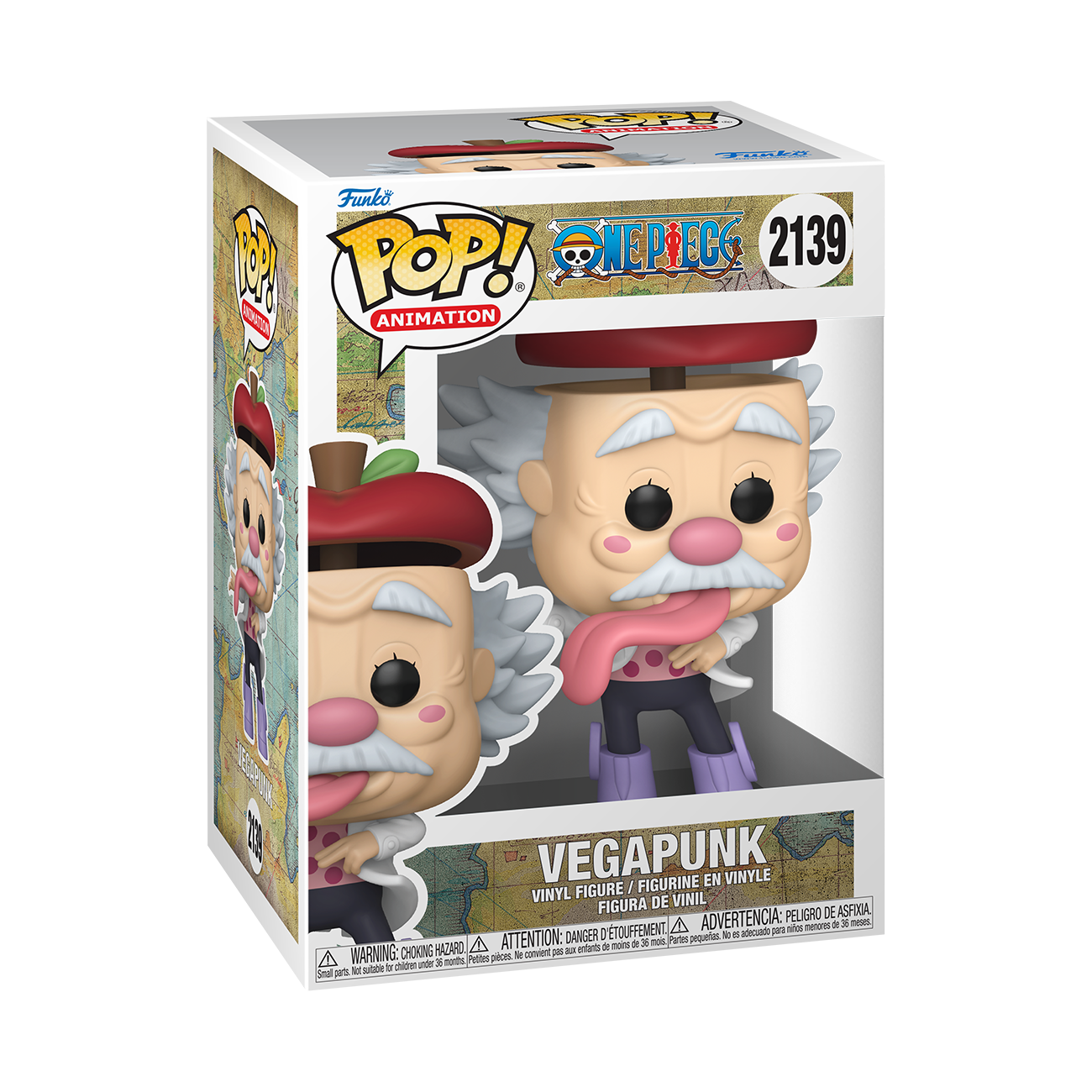 Image of One Piece Dr Vegapunk Funko POP Vinyl