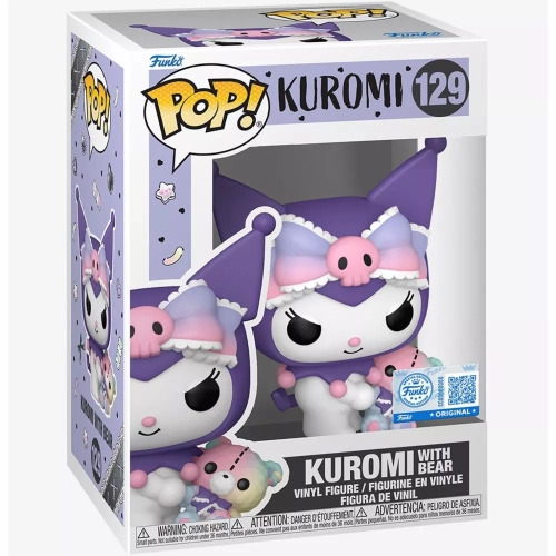 Image of Sanrio Kuromi with Bear Funko POP Vinyl