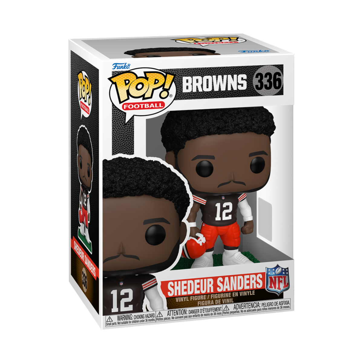 NFL Browns Shedeur Sanders Funko POP Vinyl