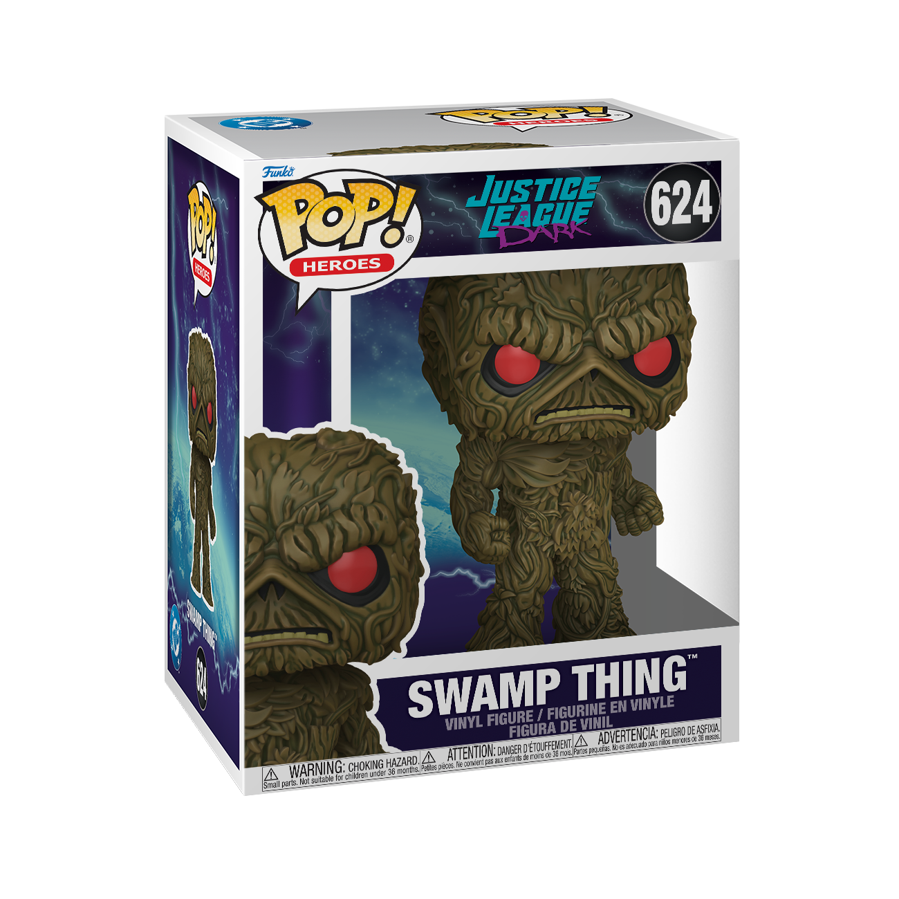 Image of Justice League Dark Funko POP! Swamp Thing Super Vinyl Figure