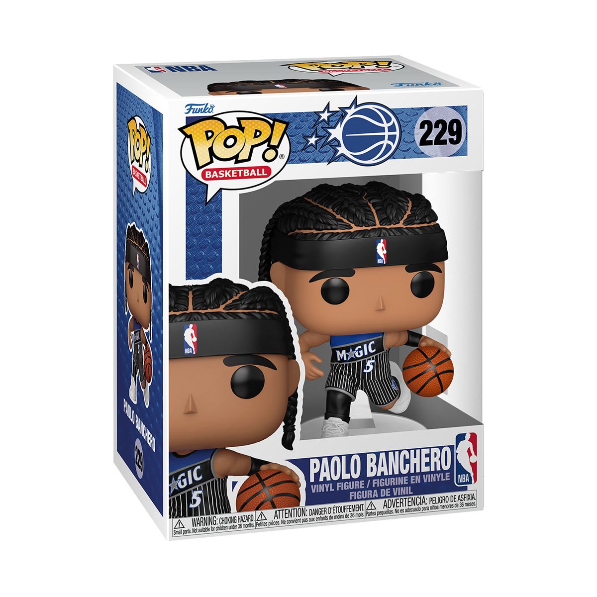 Image of NBA Magic Paolo Banchero (Black) Funko POP Vinyl