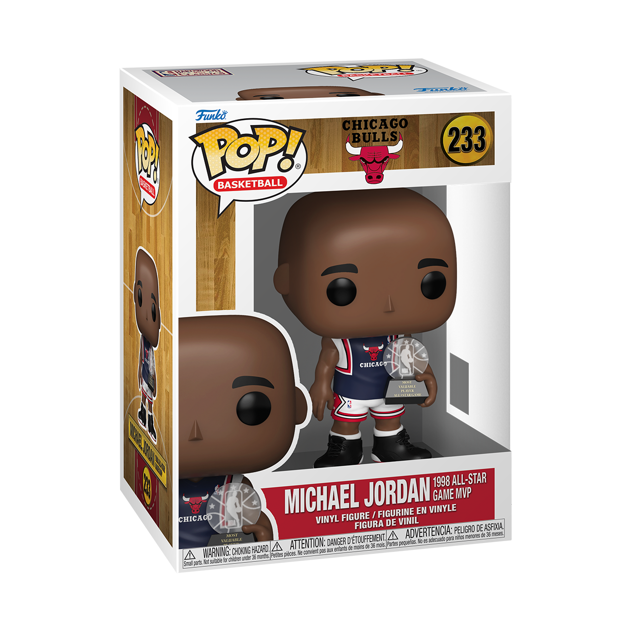 Image of Chicago Bulls Funko POP! Michael Jordan 1998 All Star Game MVP Vinyl Figure
