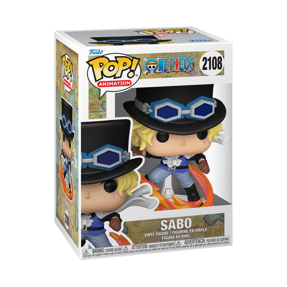 Image of One Piece Sabo Funko POP Vinyl